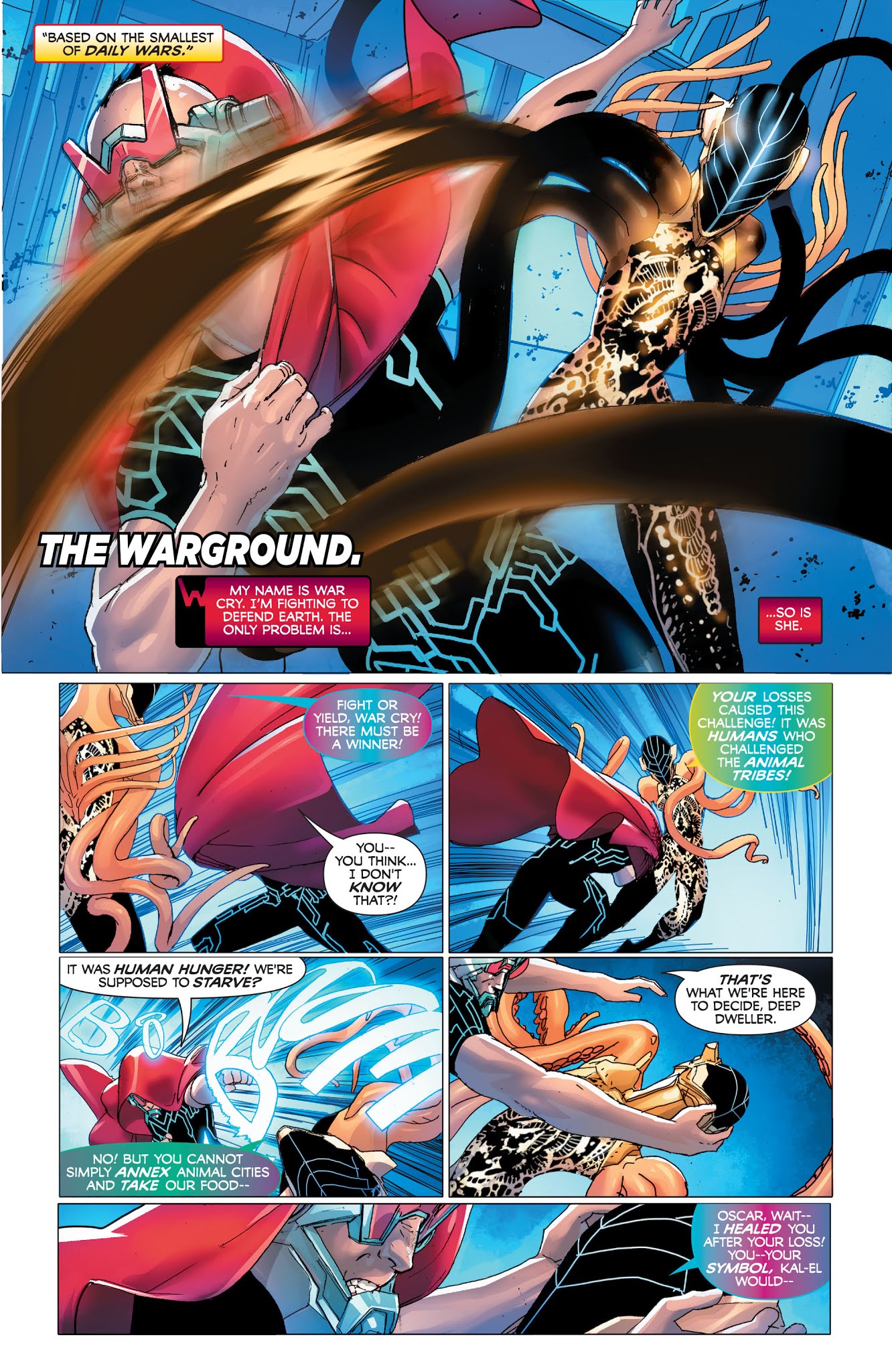Read online Electric Warriors comic -  Issue #3 - 4