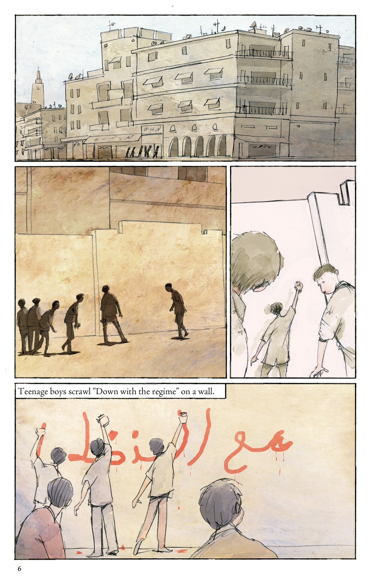 Read online The Unwanted: Stories of the Syrian Refugees comic -  Issue # TPB - 6