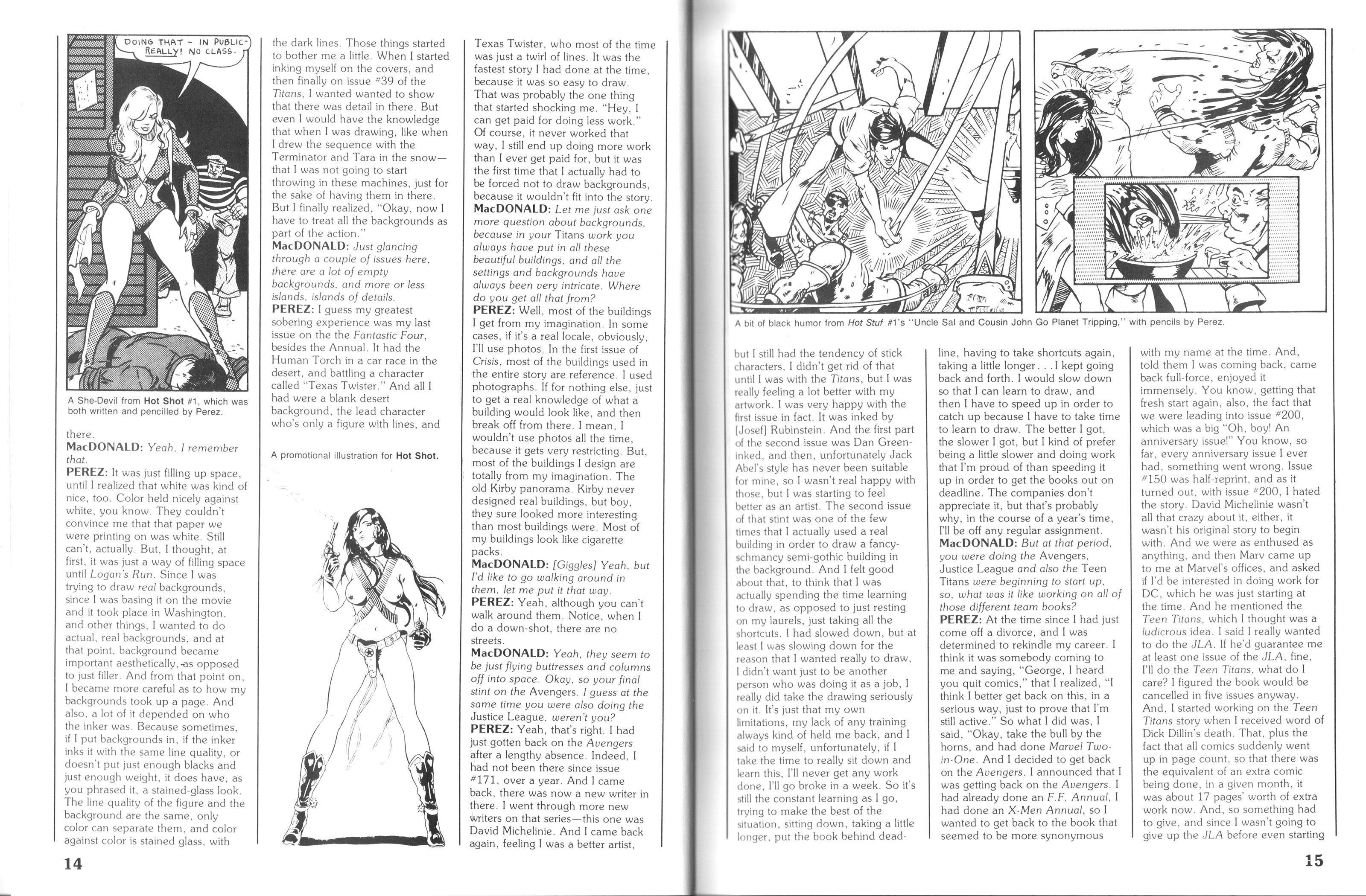 Read online Focus On George Perez comic -  Issue # Full - 8