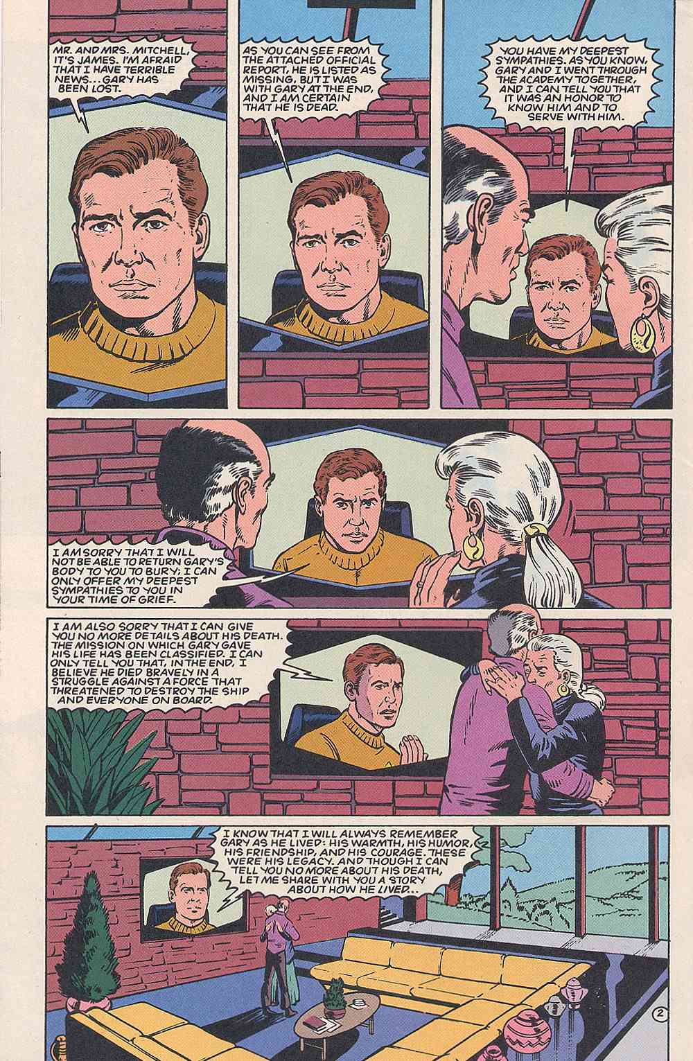 Read online Star Trek (1989) comic -  Issue #64 - 4