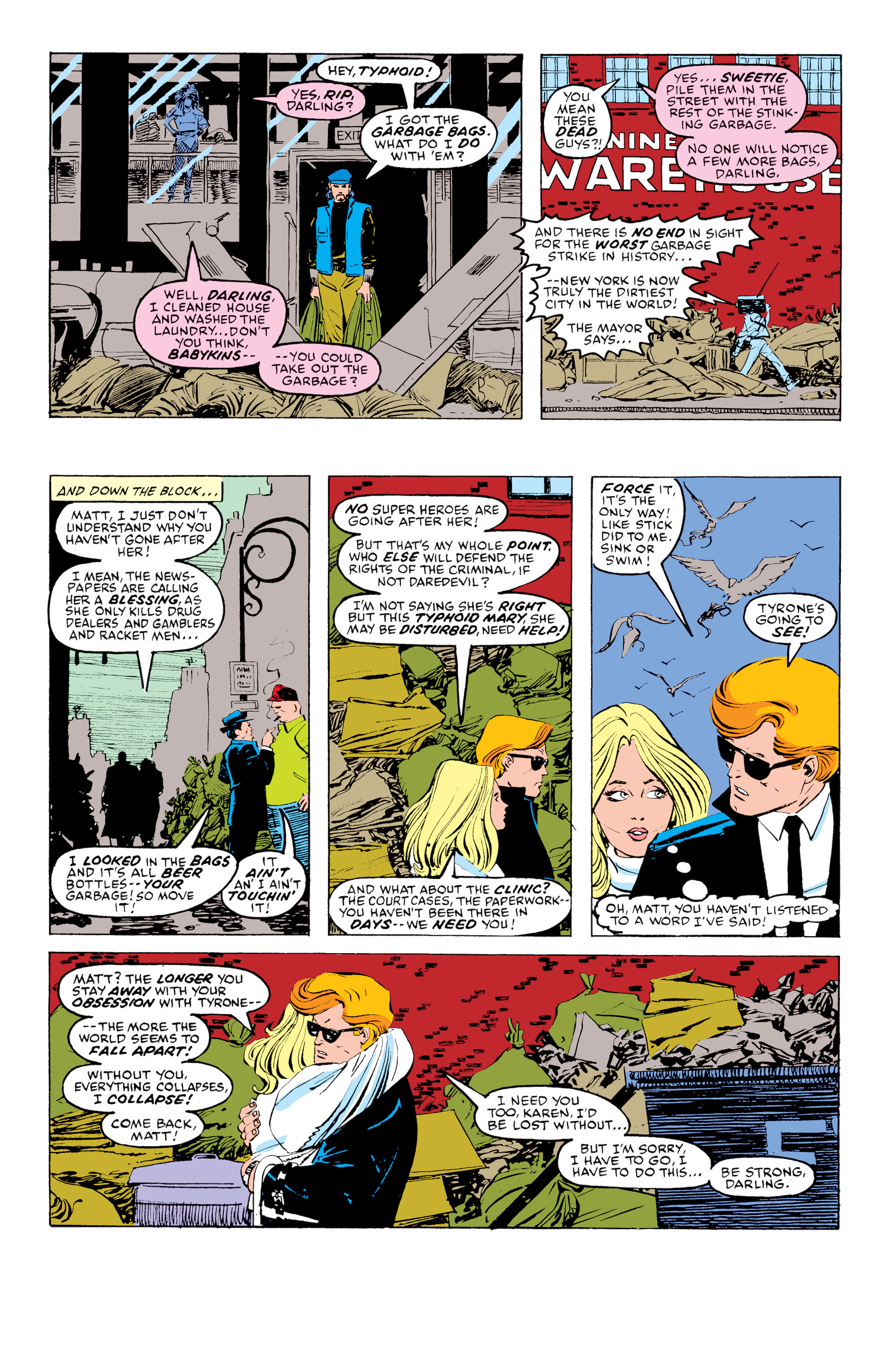 Read online Daredevil Epic Collection: A Touch Of Typhoid comic -  Issue # TPB (Part 1) - 40