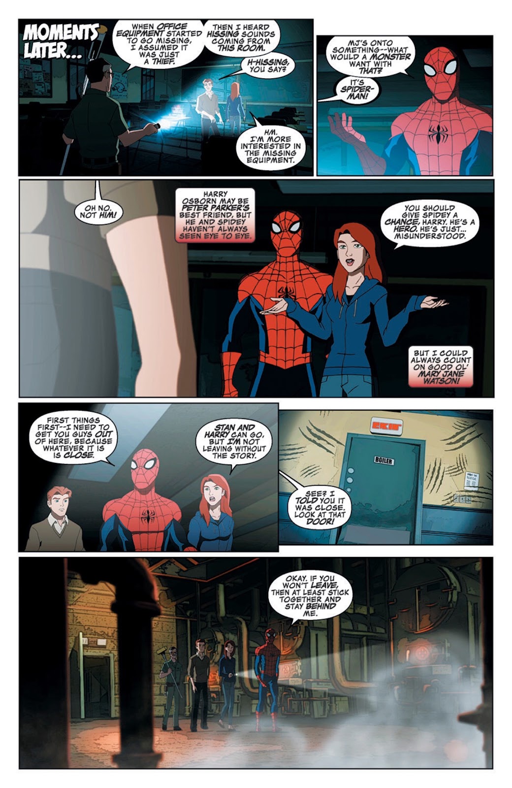Marvel Universe Ultimate Spider-Man: Web Warriors issue 7 - Page 8