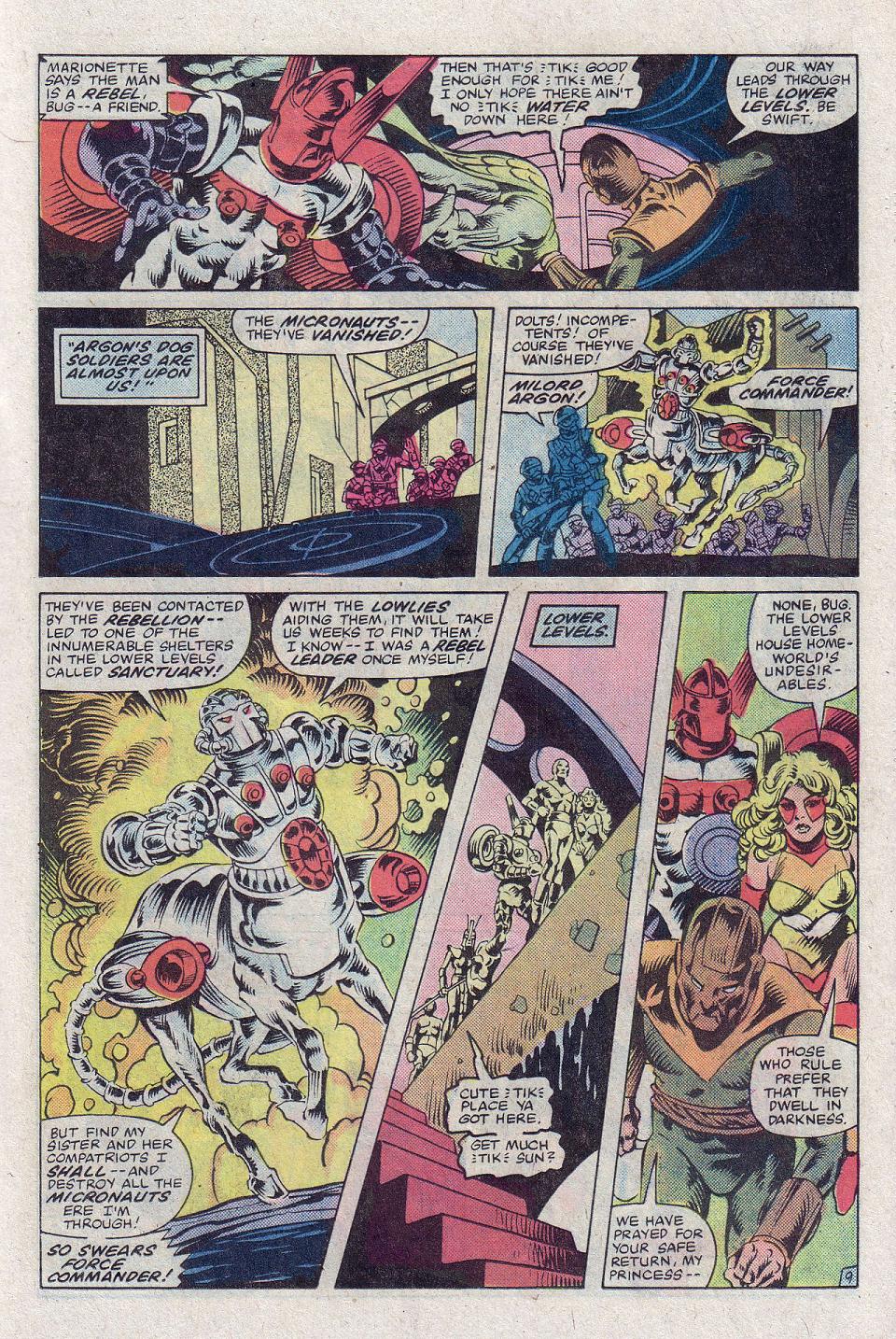 Read online Micronauts (1979) comic -  Issue #43 - 10