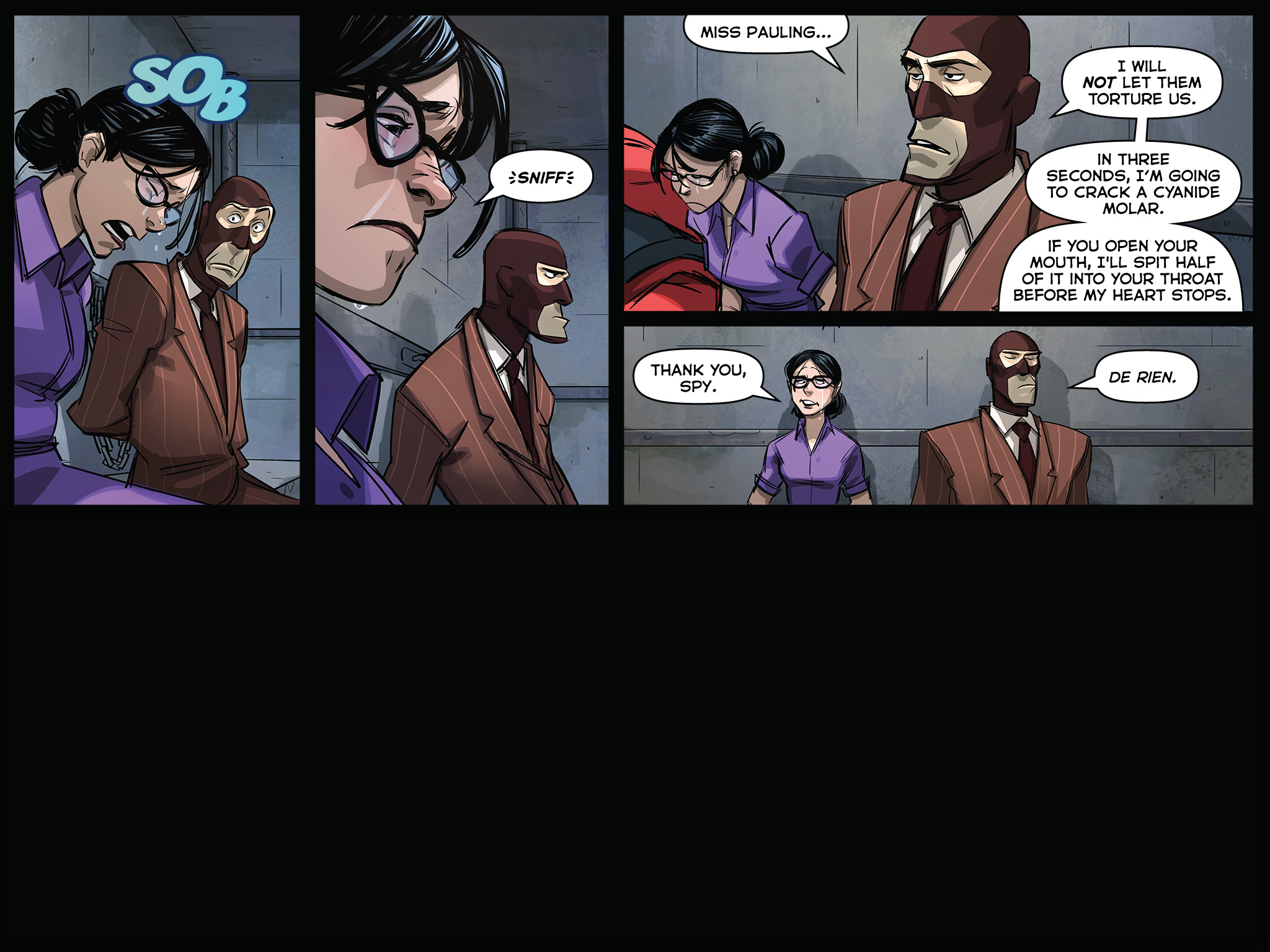 Read online Team Fortress 2 comic -  Issue #5 - 39