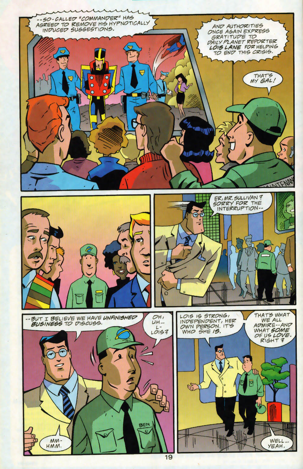Read online Superman Adventures comic -  Issue #32 - 21