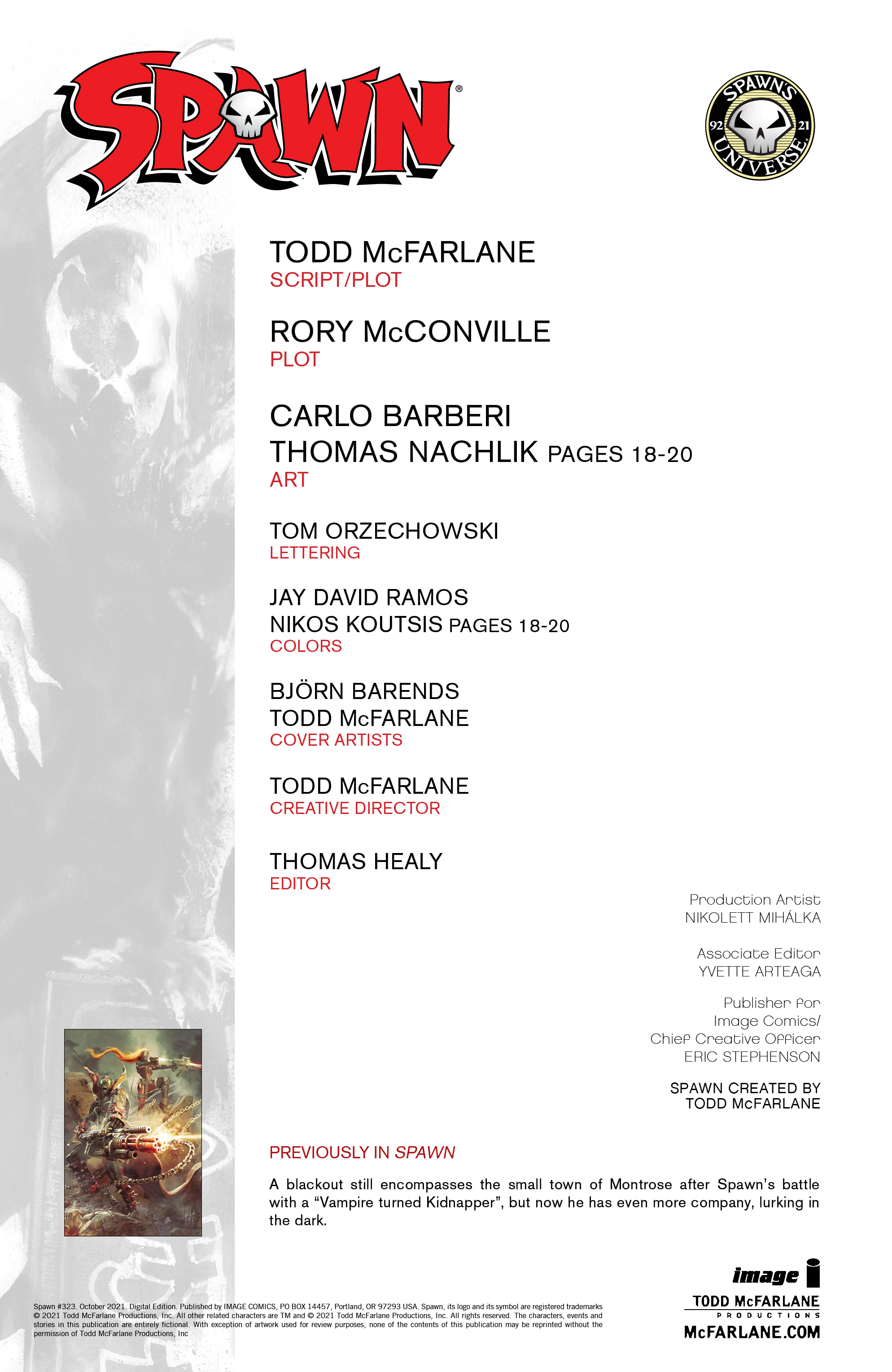 Read online Spawn comic -  Issue #323 - 4