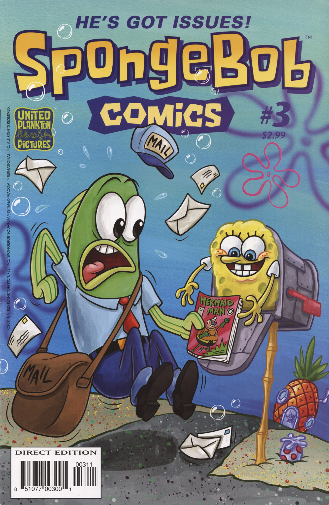 Read online SpongeBob Comics comic -  Issue #3 - 1