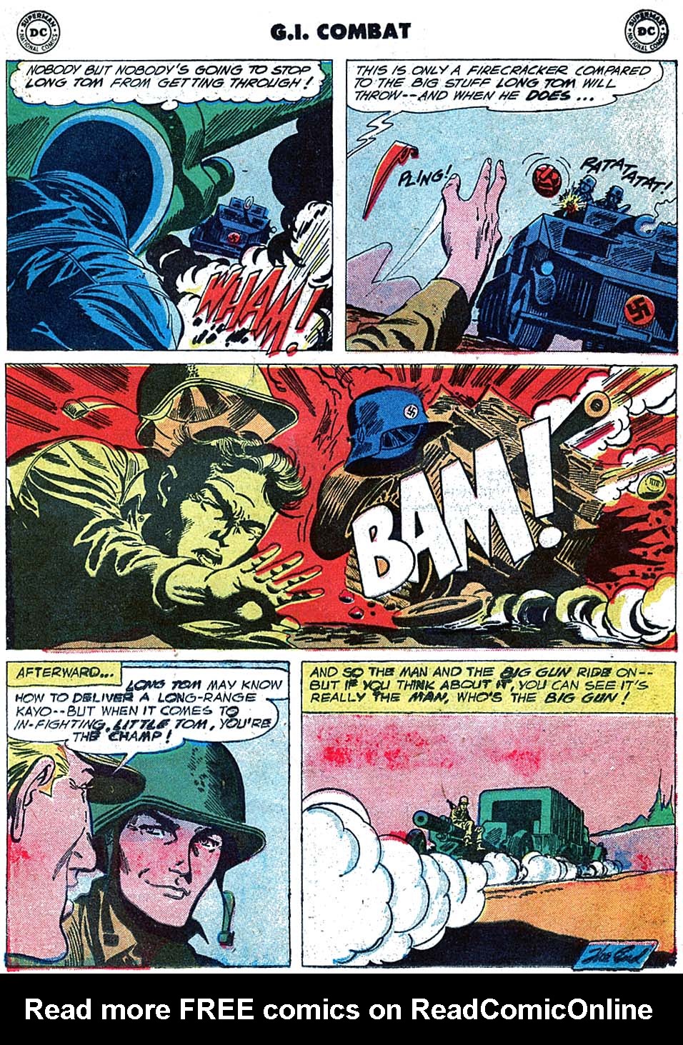 Read online G.I. Combat (1952) comic -  Issue #60 - 23