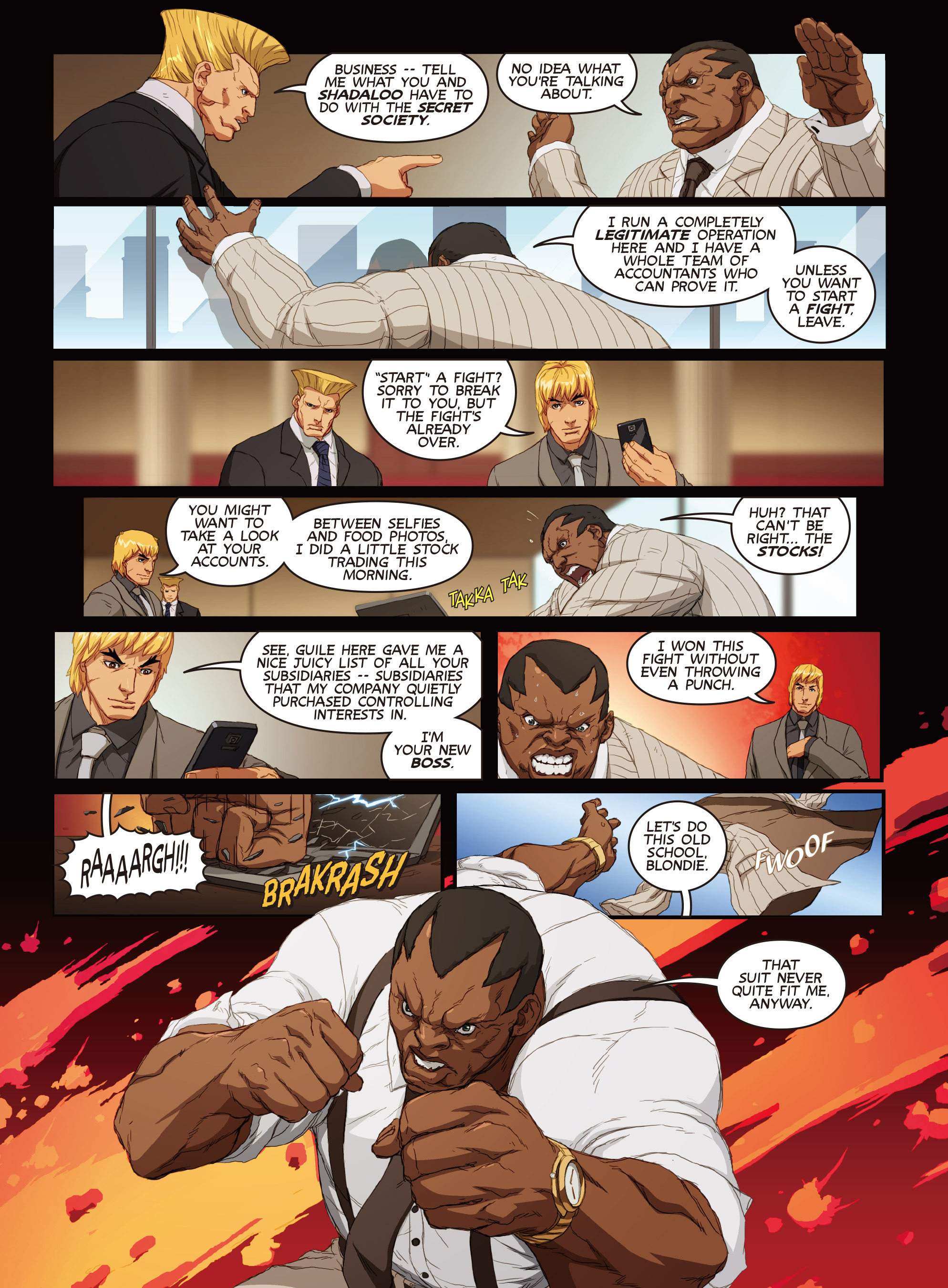 Read online Street Fighter Unlimited comic -  Issue #2 - 11