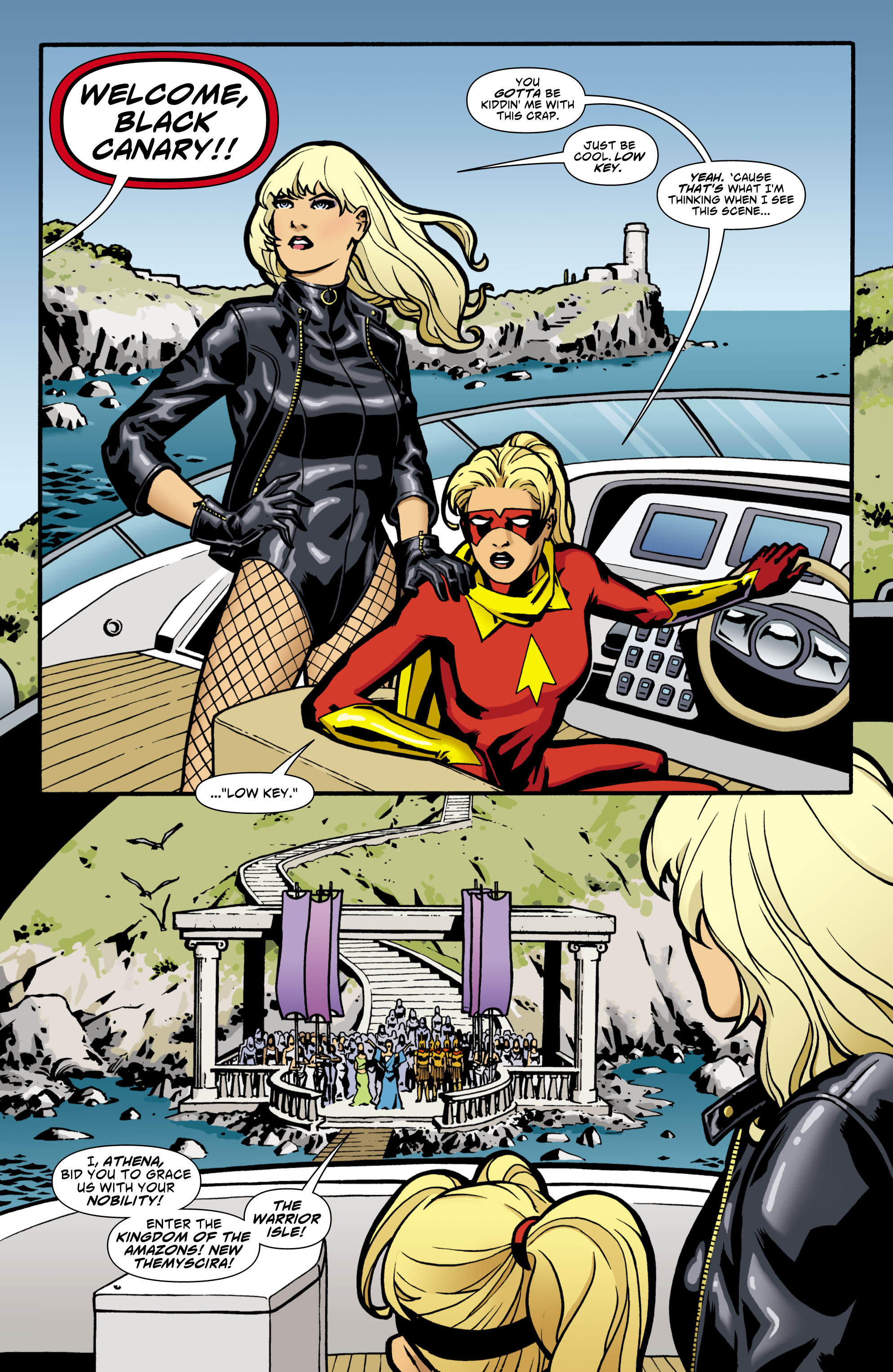 Read online Green Arrow/Black Canary comic -  Issue #2 - 6