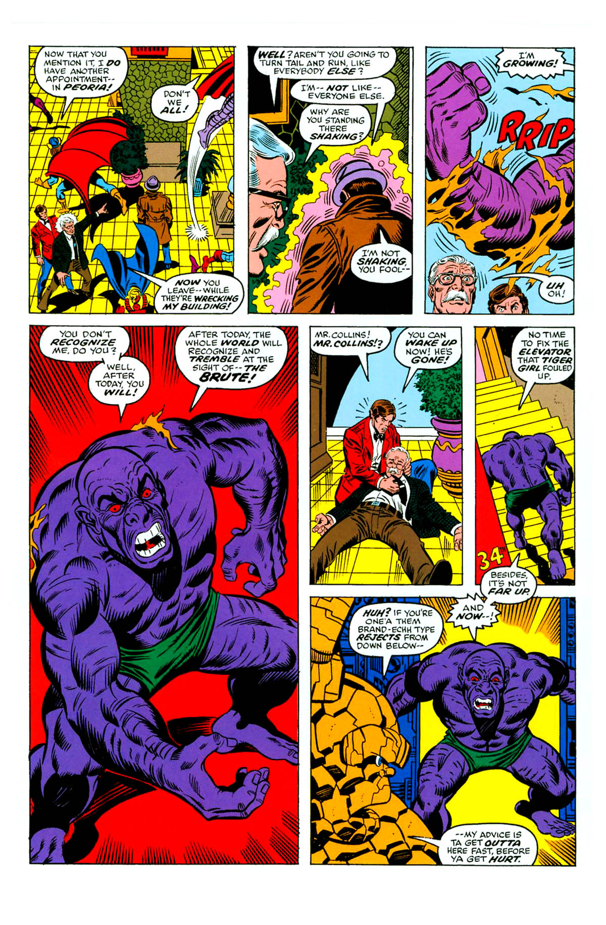 Read online Fantastic Four Visionaries: George Perez comic -  Issue # TPB 1 (Part 2) - 23