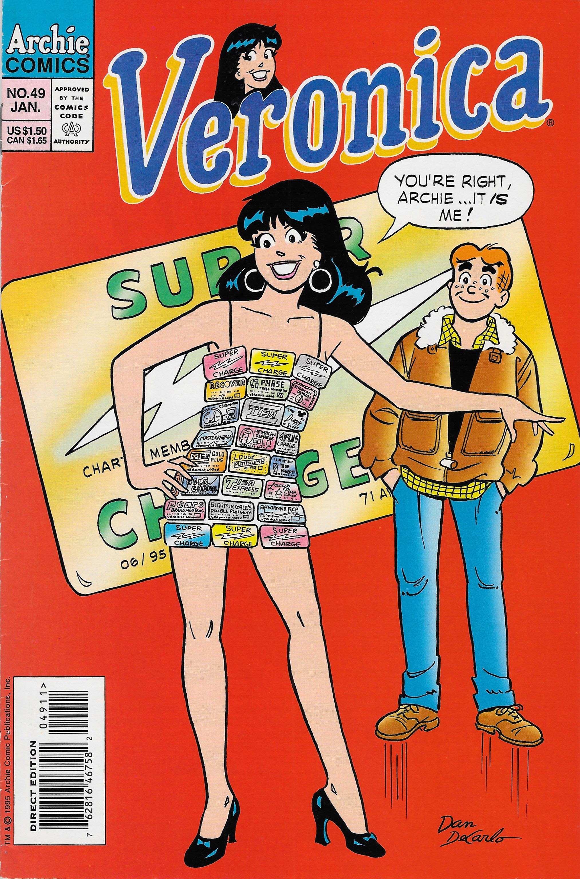 Read online Veronica comic -  Issue #49 - 1