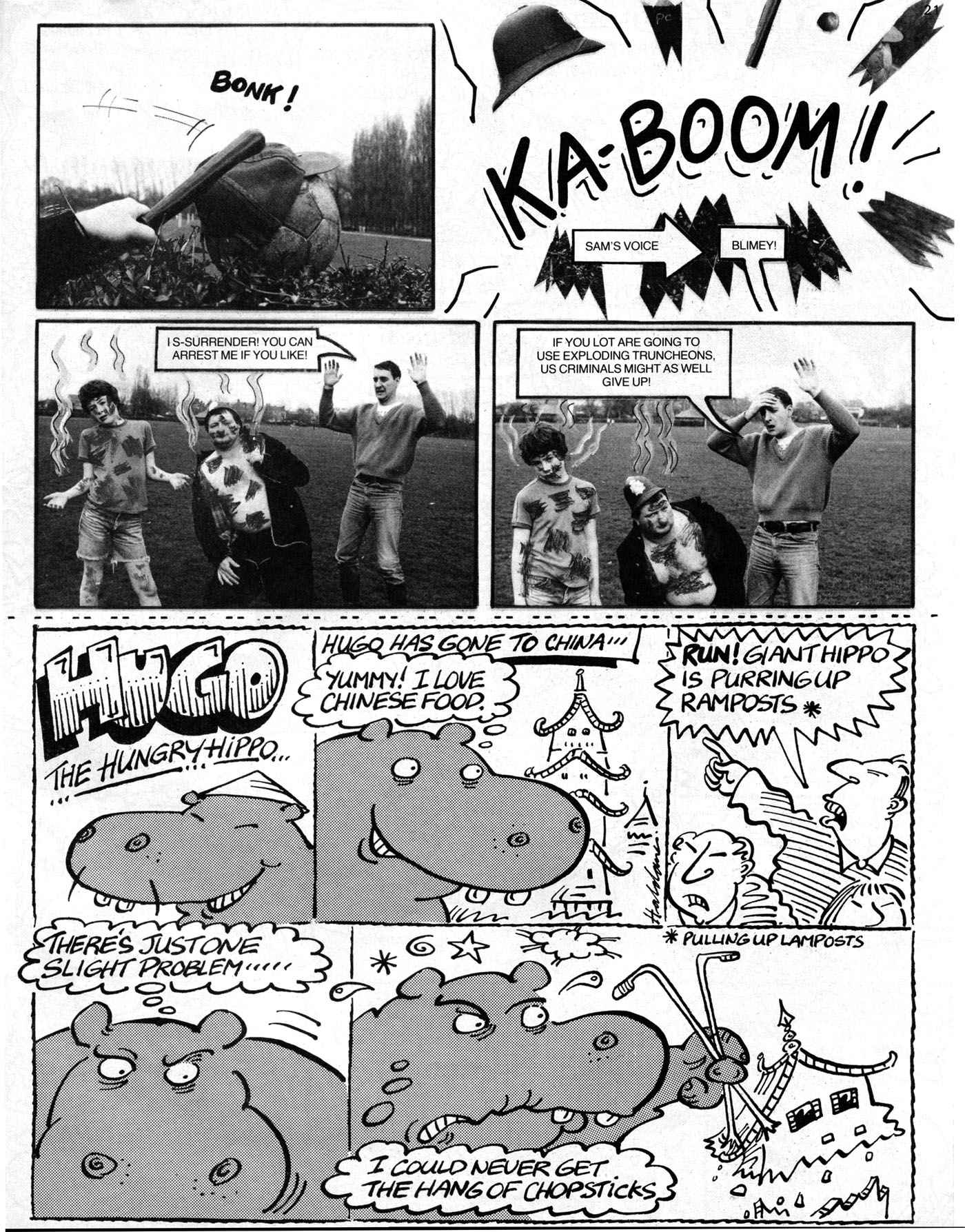 Read online Oink! comic -  Issue #4 - 19