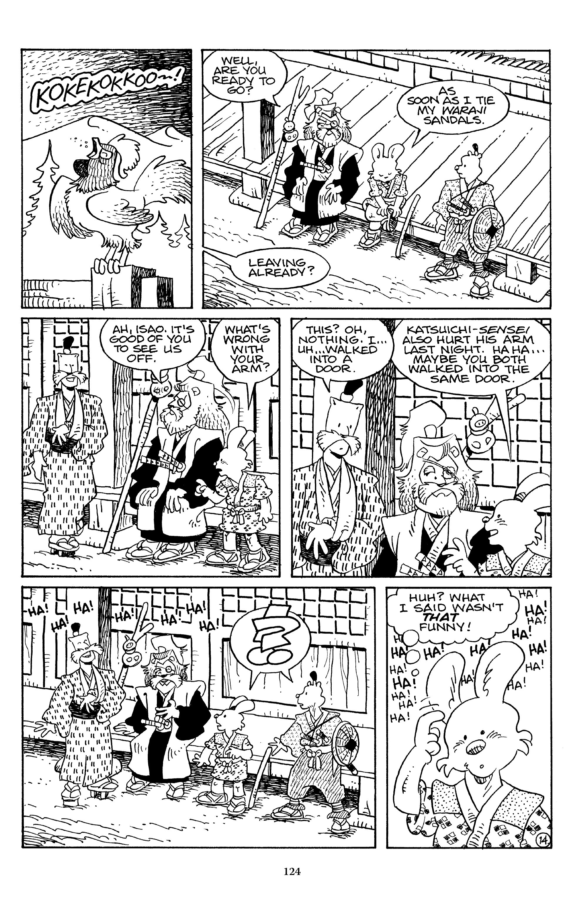 Read online The Usagi Yojimbo Saga comic -  Issue # TPB 4 - 123