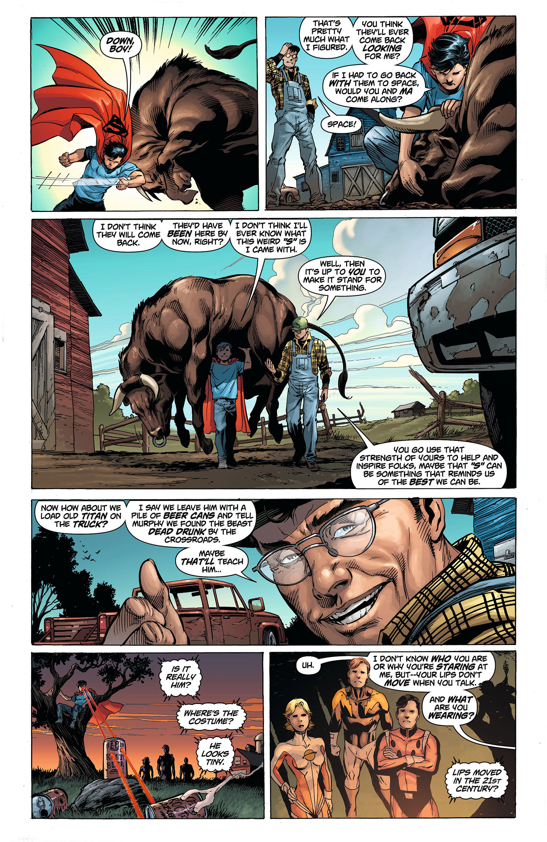 Read online Action Comics (2011) comic -  Issue #6 - 14