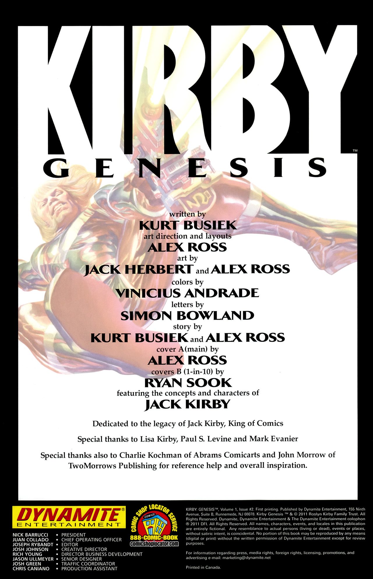 Read online Kirby: Genesis comic -  Issue #2 - 7