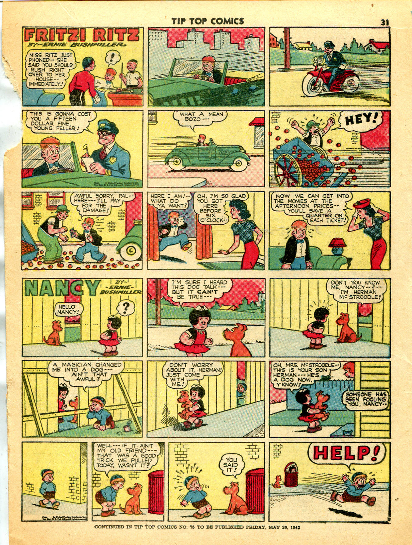 Read online Tip Top Comics comic -  Issue #74 - 34
