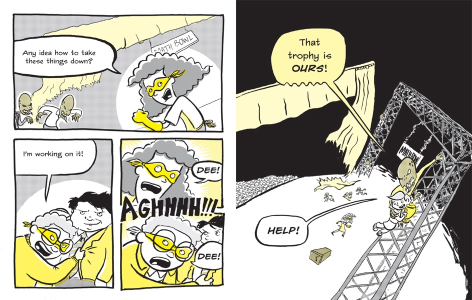 Read online Lunch Lady and the Mutant Mathletes comic -  Issue # Full - 40