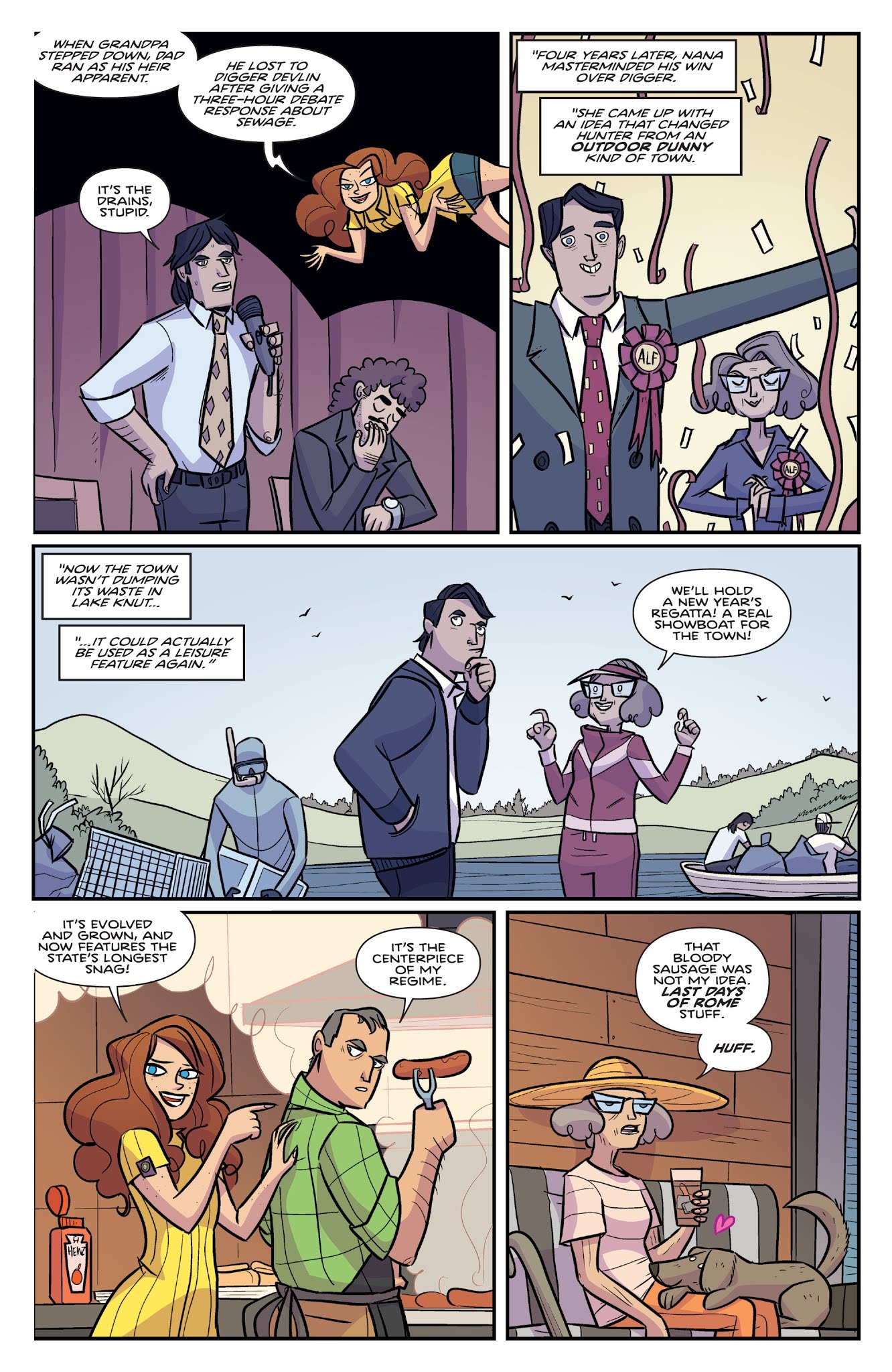 Read online Giant Days: Where Women Glow and Men Plunder comic -  Issue # Full - 13