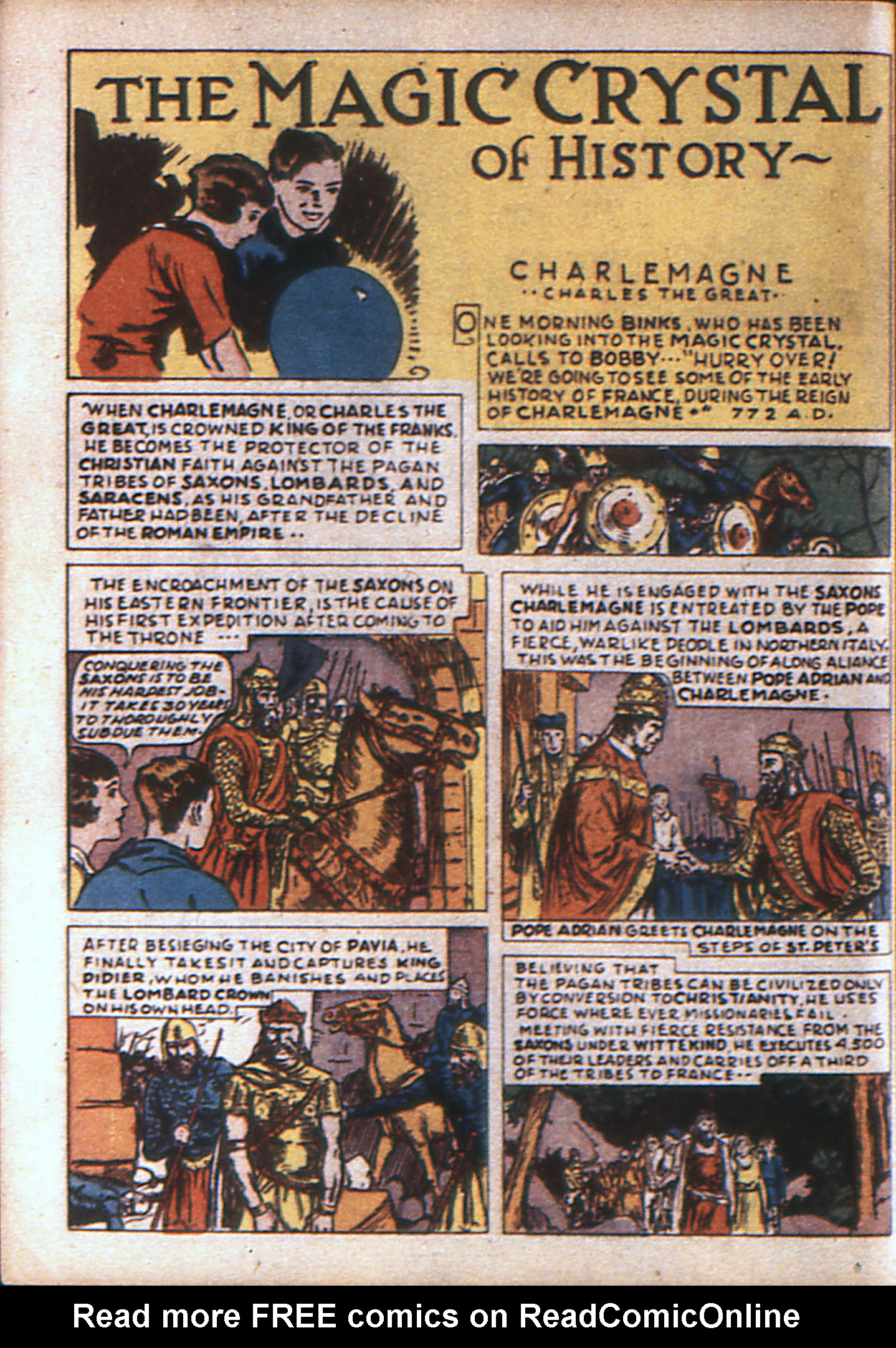Read online More Fun Comics comic -  Issue #23 - 61