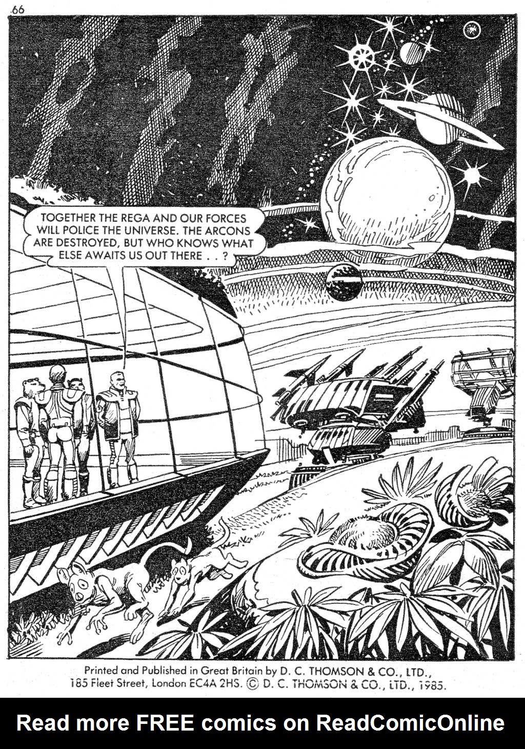 Read online Starblazer comic -  Issue #159 - 66