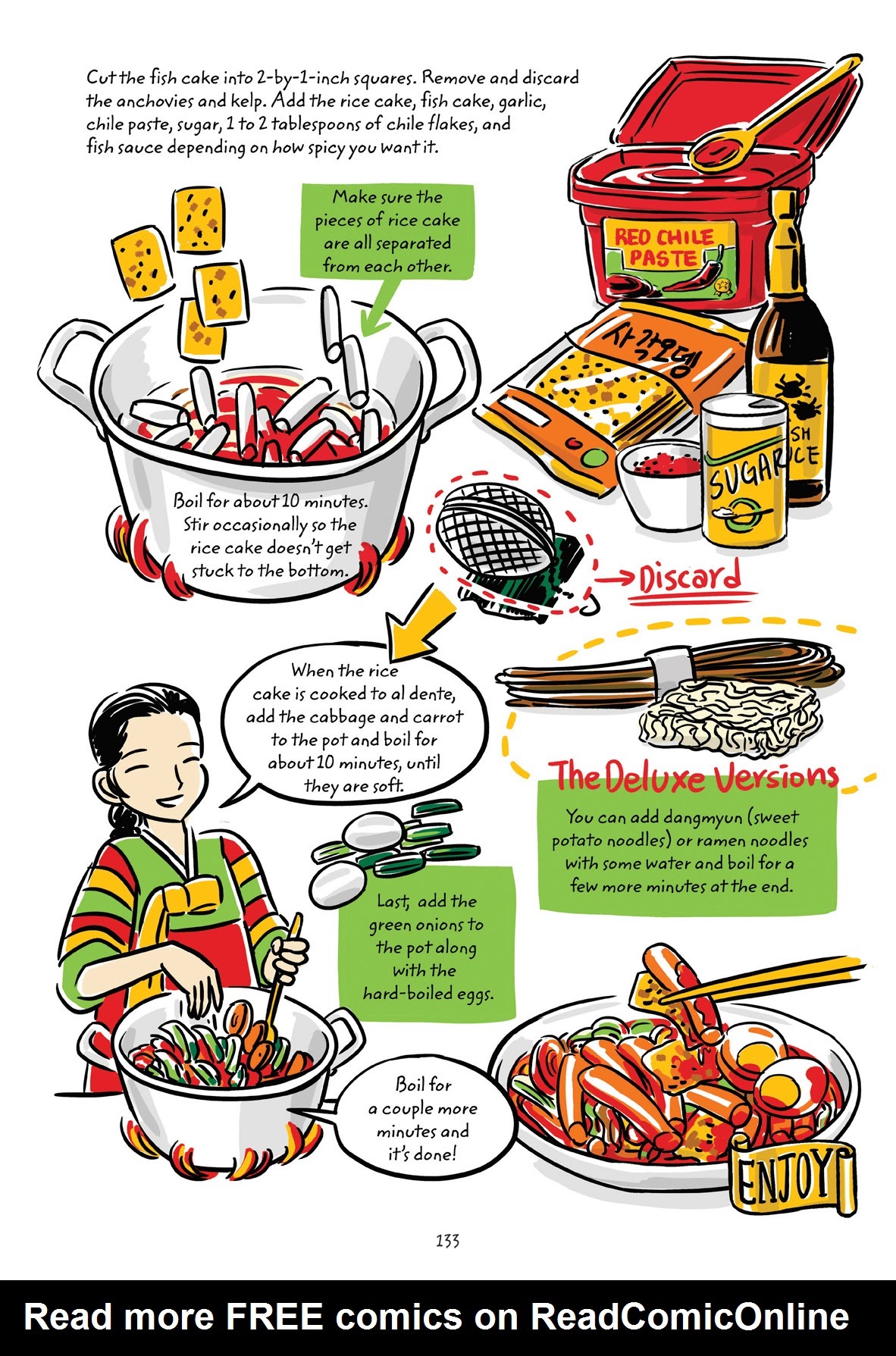 Read online Cook Korean! A Comic Book With Recipes comic -  Issue # TPB (Part 2) - 34
