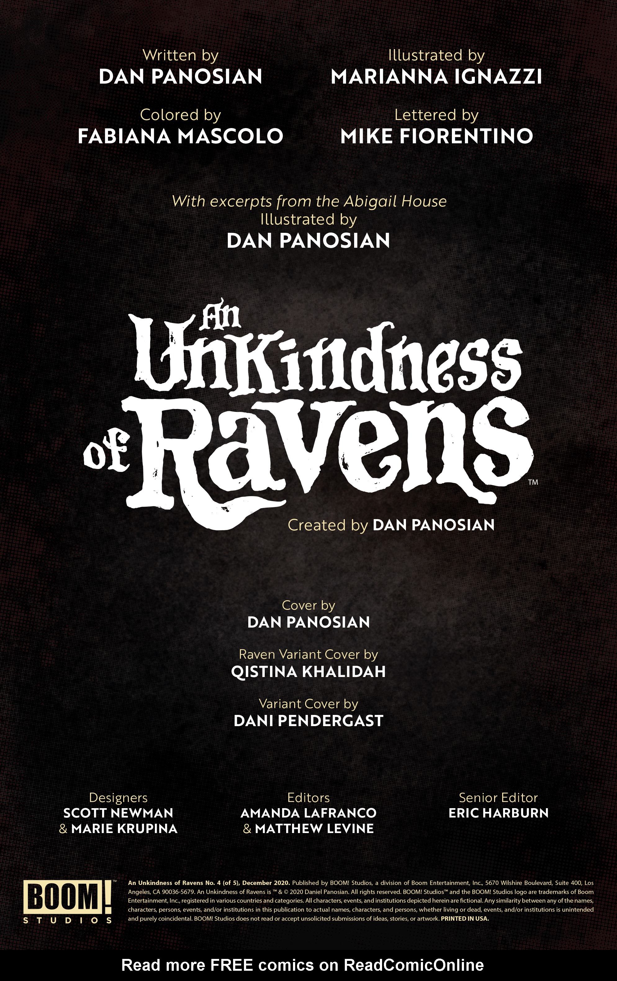 Read online An Unkindness of Ravens comic -  Issue #4 - 2