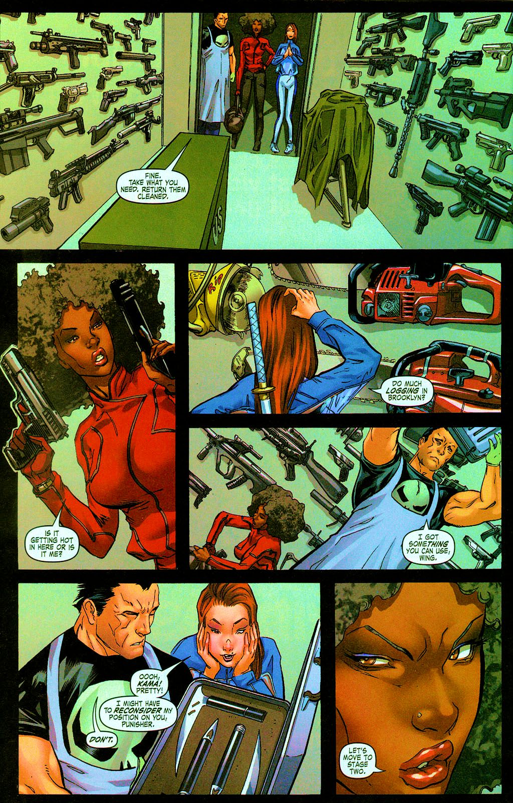 Read online Daughters of the Dragon comic -  Issue #5 - 10