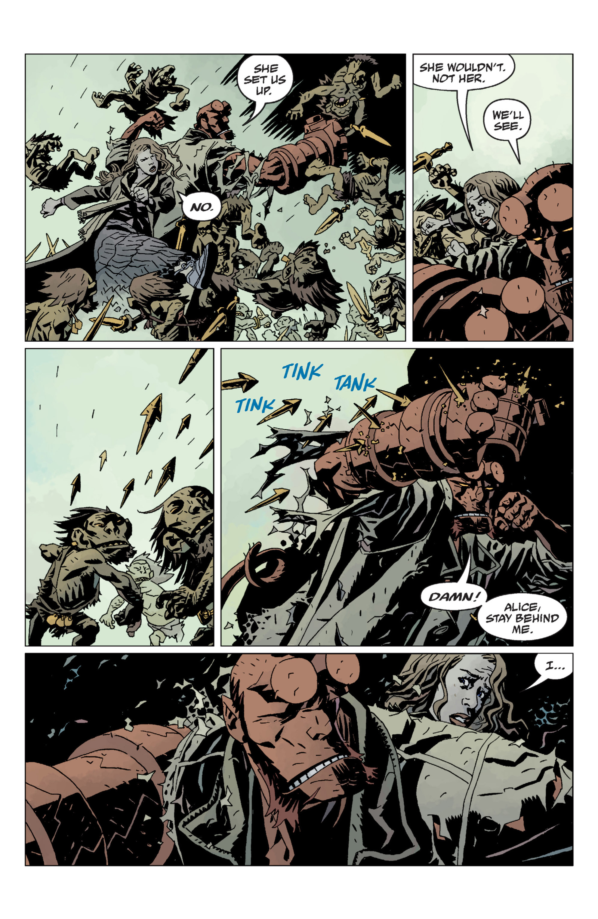 Read online Hellboy comic -  Issue #9 - 88