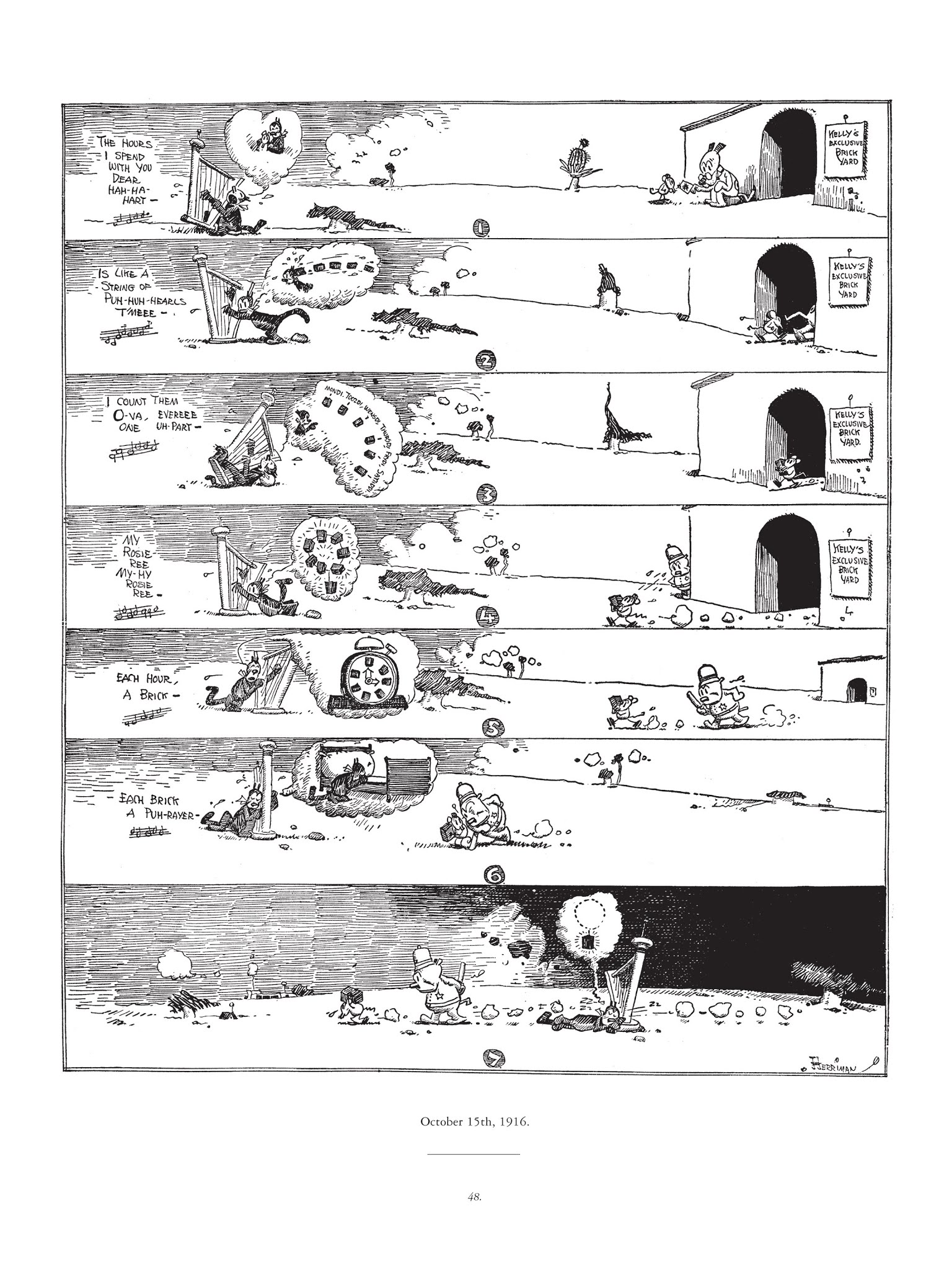 Read online Krazy & Ignatz comic -  Issue # TPB 1 - 48