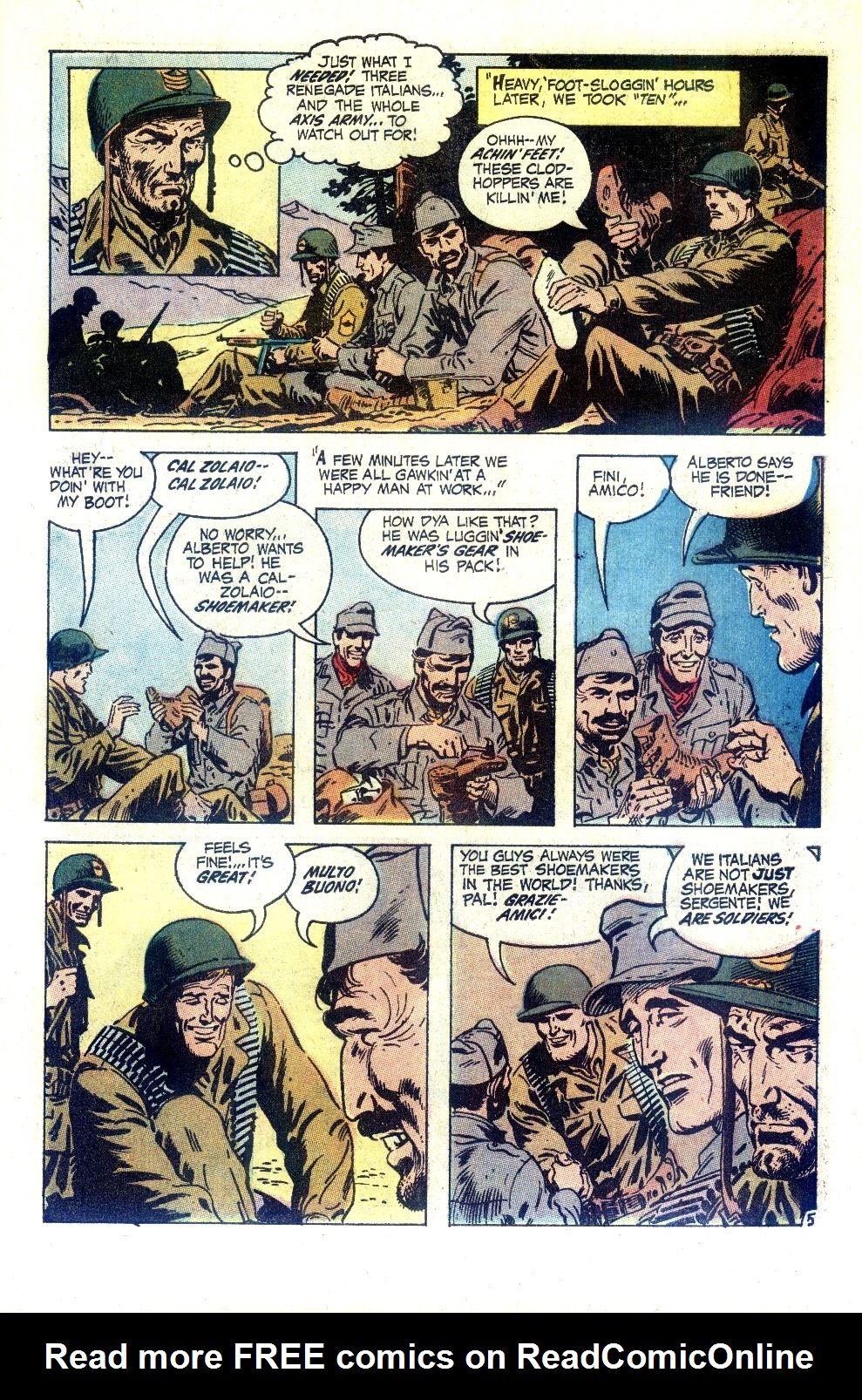 Read online Our Army at War (1952) comic -  Issue #232 - 7