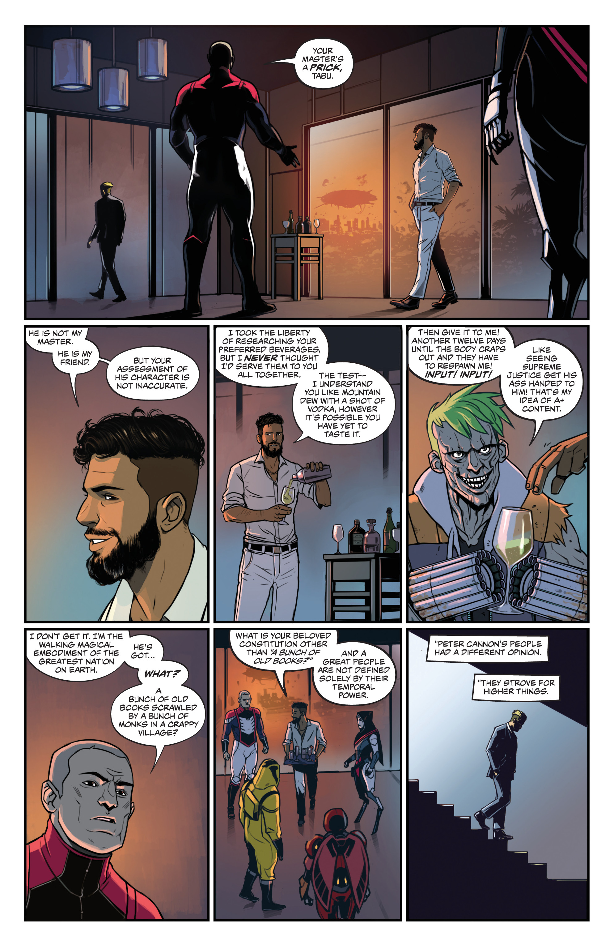 Read online Peter Cannon: Thunderbolt (2019) comic -  Issue #1 - 14