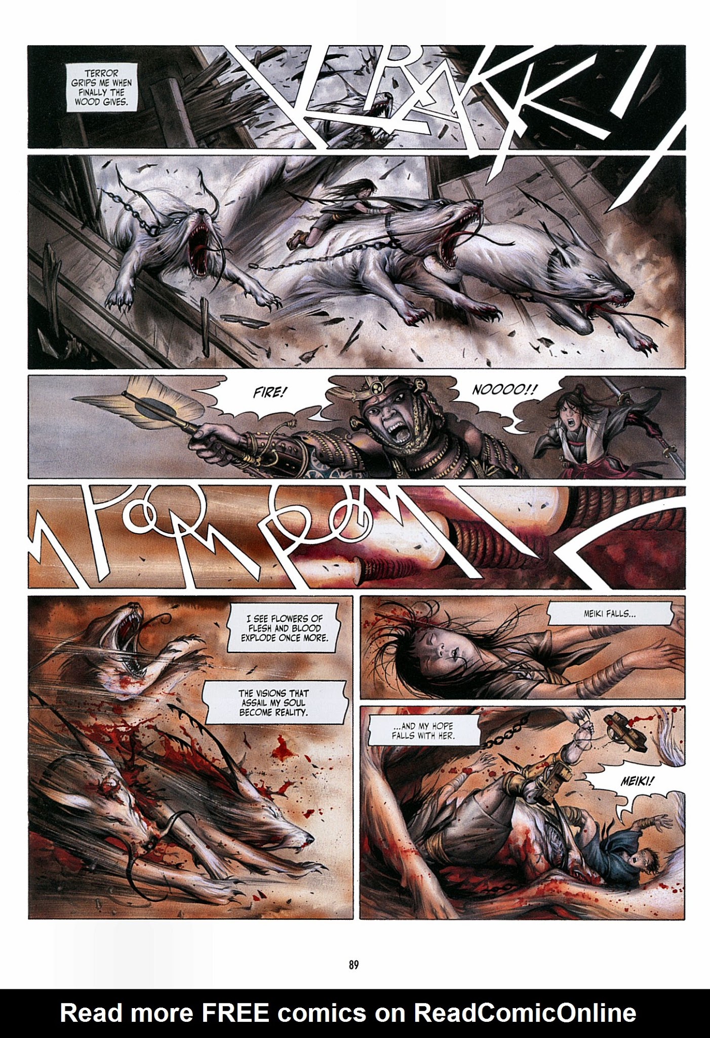 Read online Legend of the Scarlet Blades comic -  Issue # TPB - 90