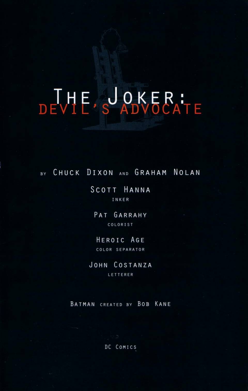 Read online The Joker: Devil's Advocate comic -  Issue # Full - 2