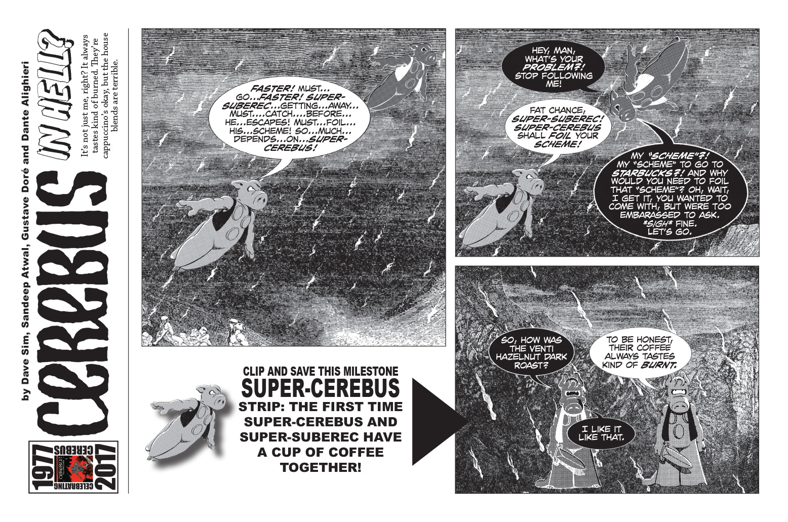 Read online Strange Cerebus comic -  Issue # Full - 9