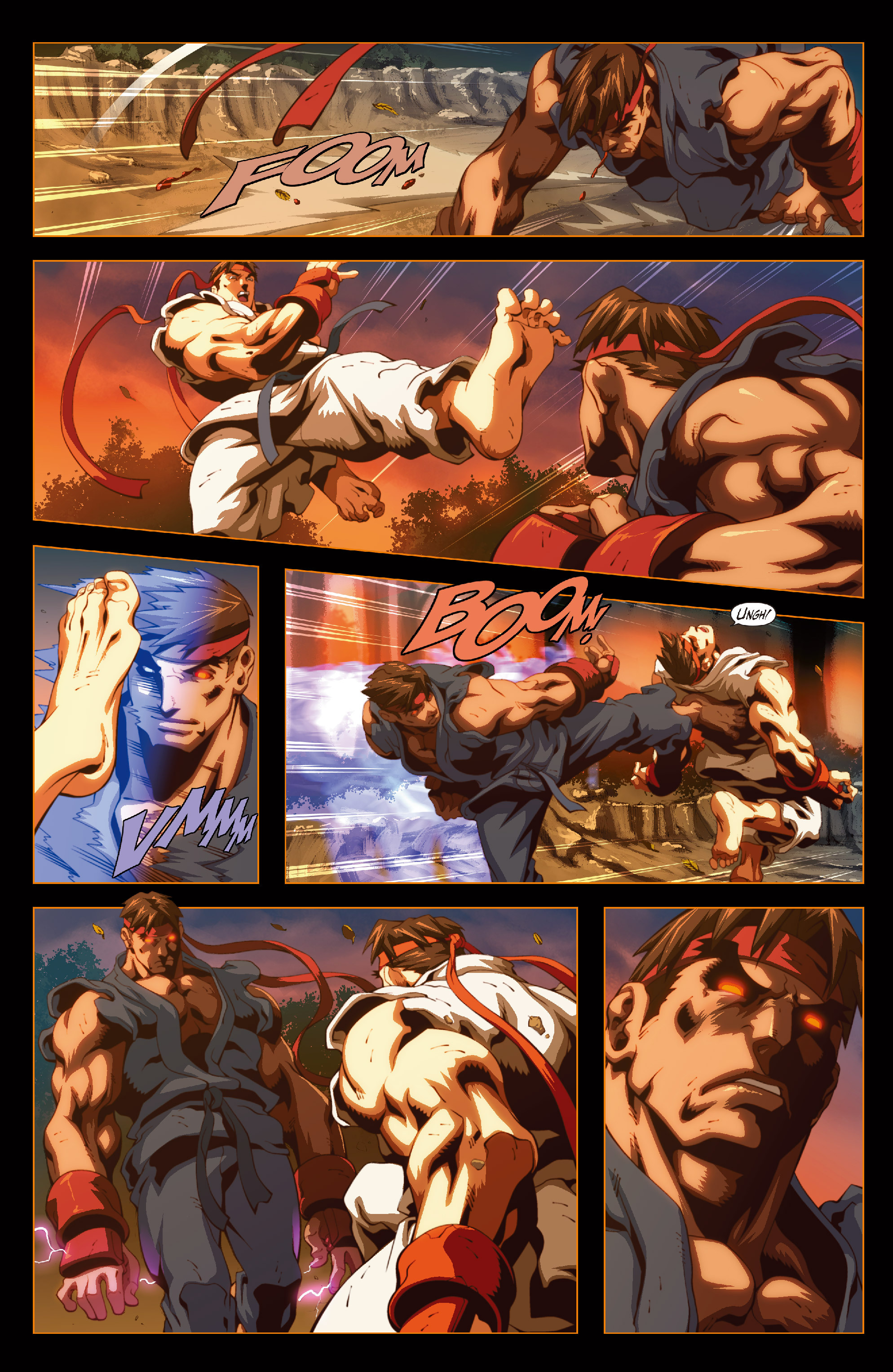 Read online Street Fighter II comic -  Issue #6 - 19