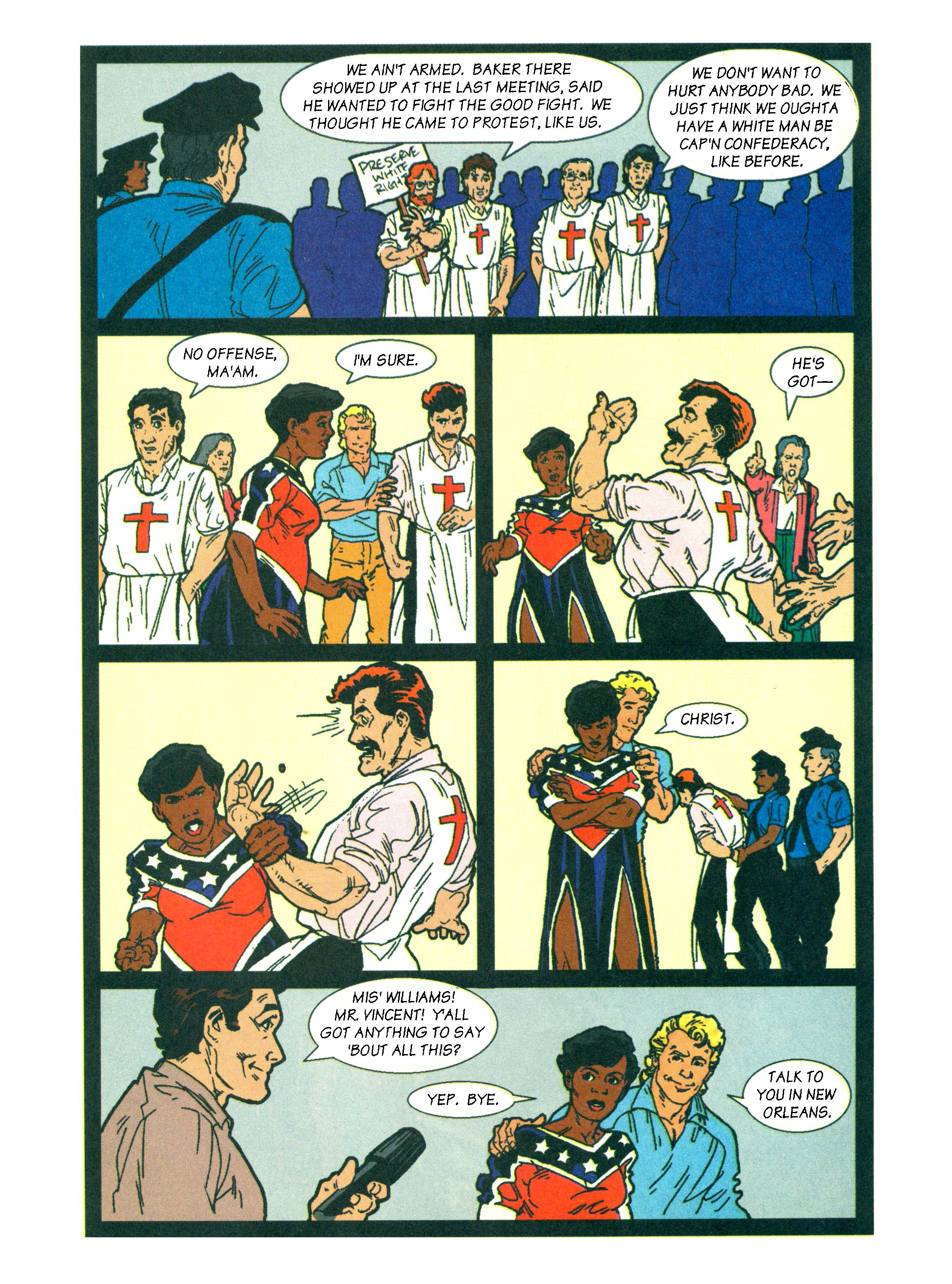 Read online Captain Confederacy (1991) comic -  Issue #1 - 27