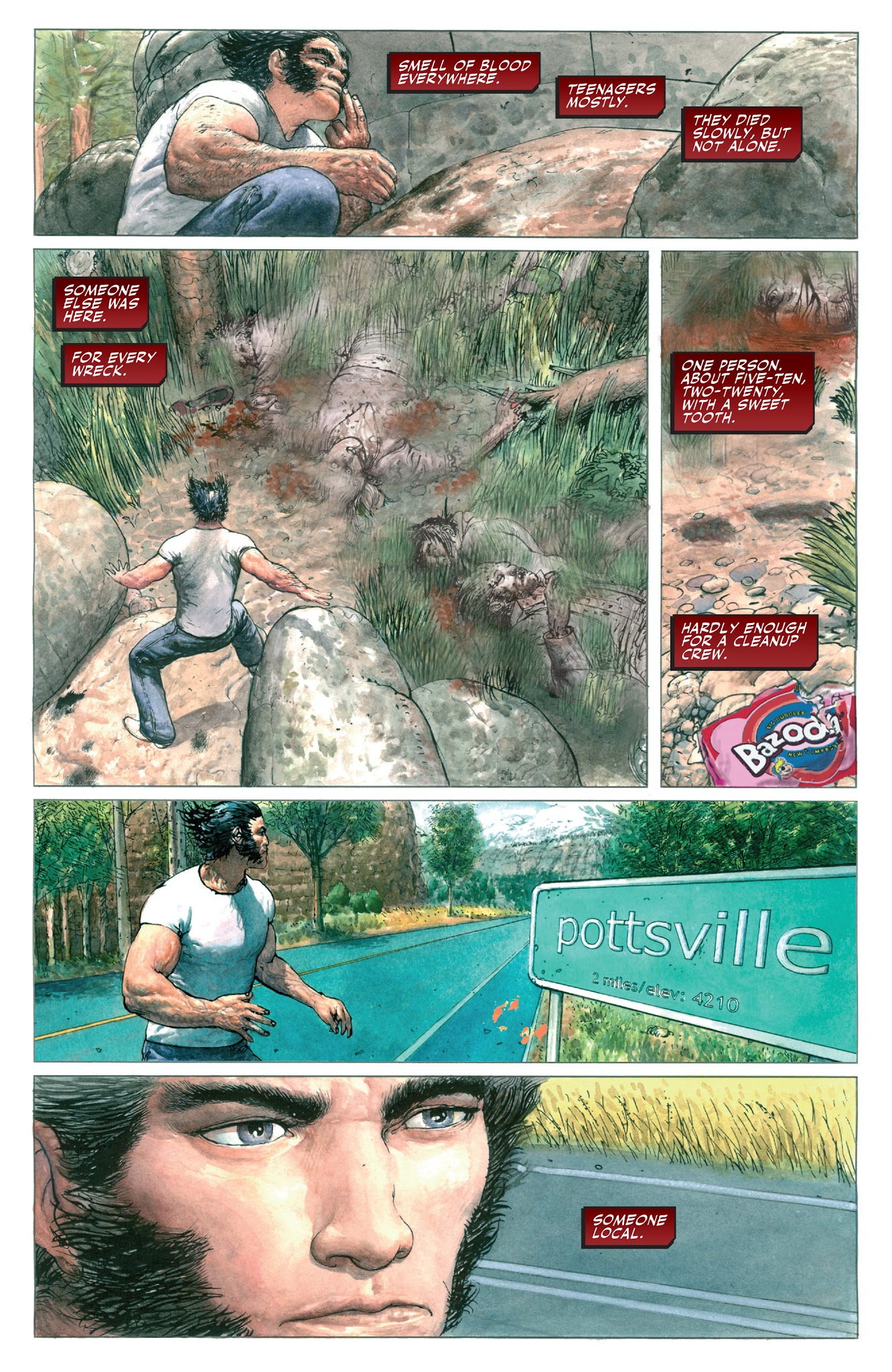 Read online Wolverine: Flies to a Spider comic -  Issue # TPB - 44