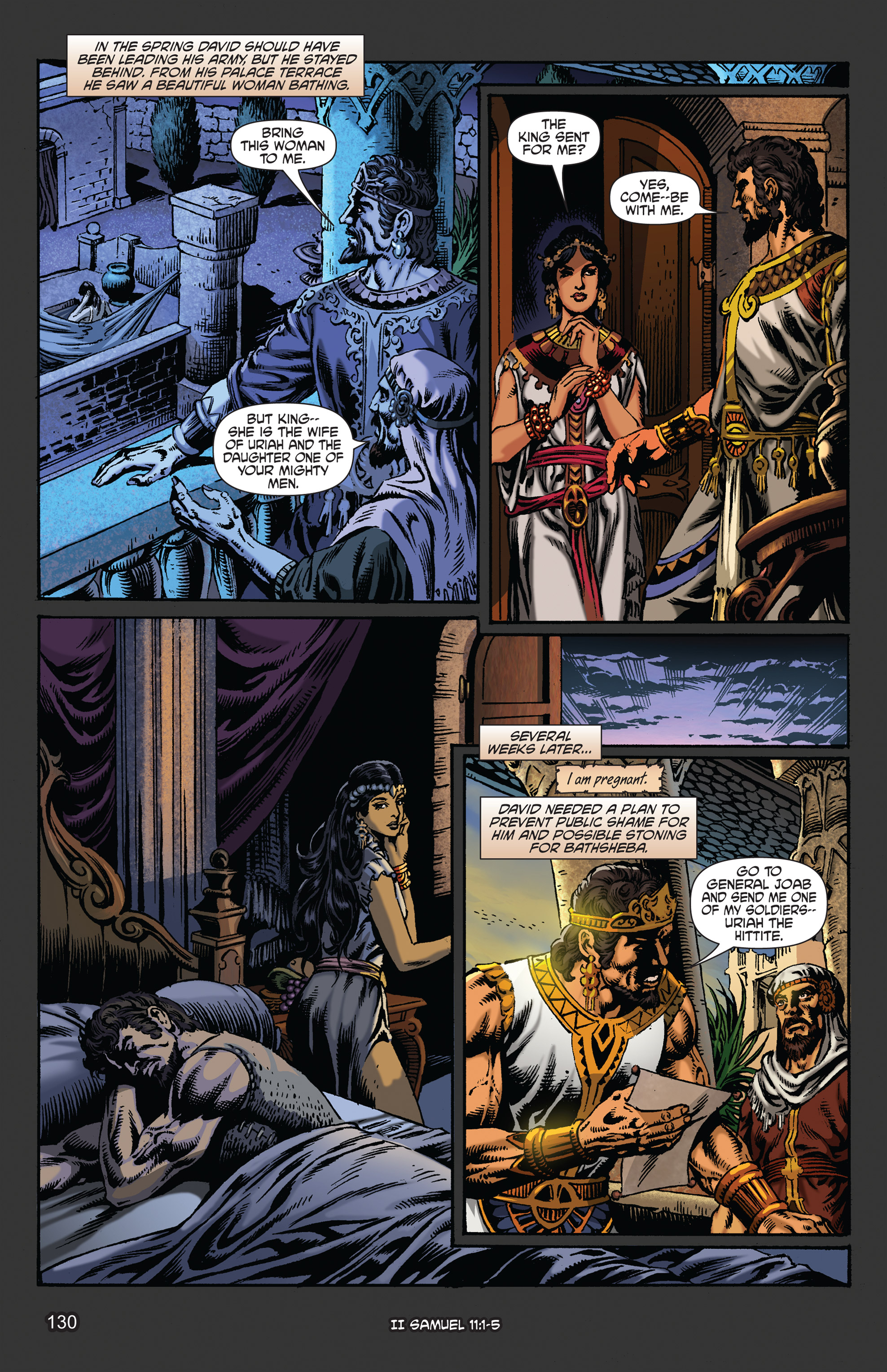 Read online The Kingstone Bible comic -  Issue #5 - 134