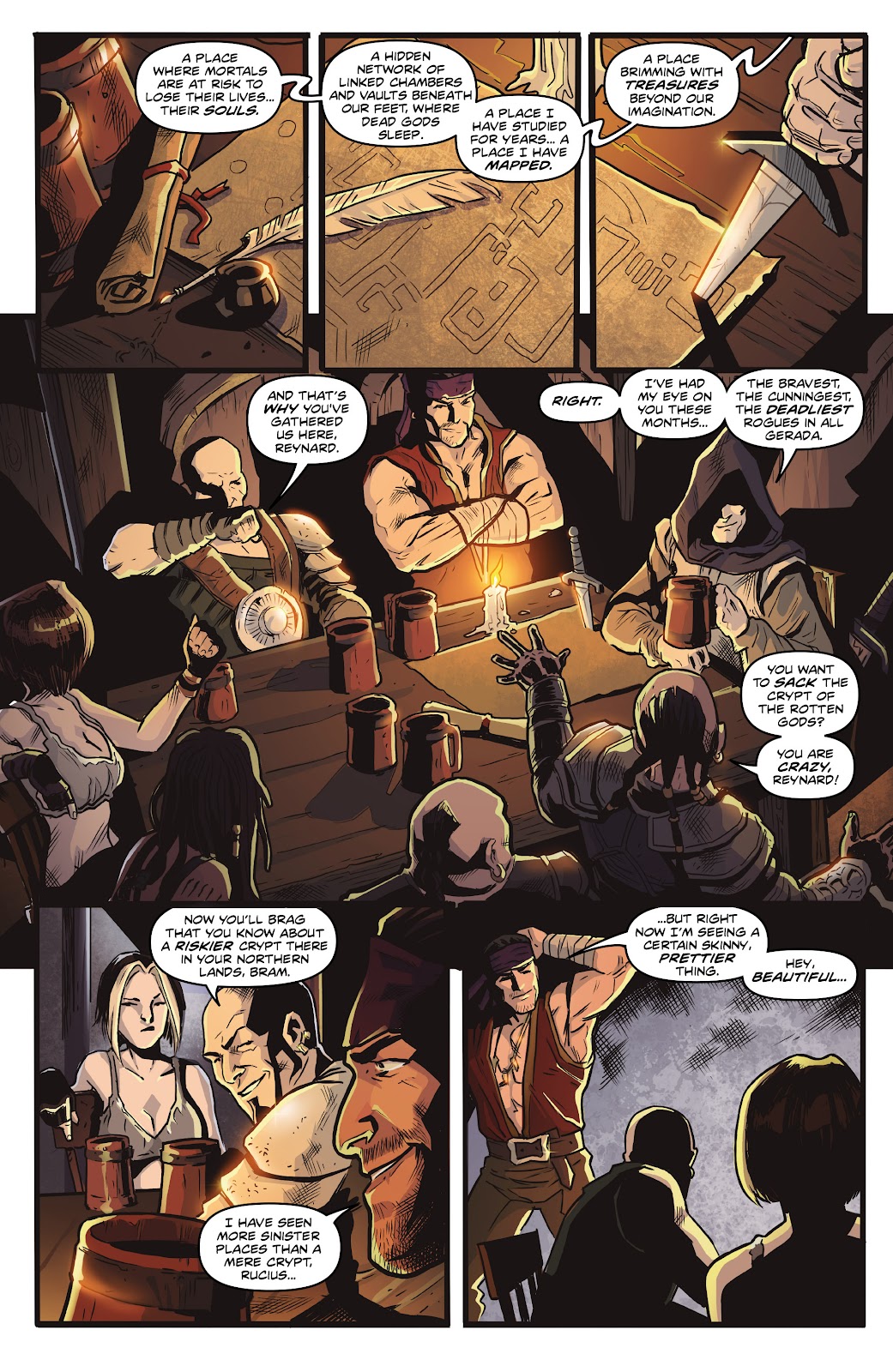 Rogues!: The Burning Heart issue 4 - Page 12