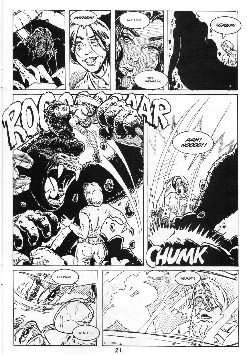 Read online Cavewoman: Rain comic -  Issue #5 - 24