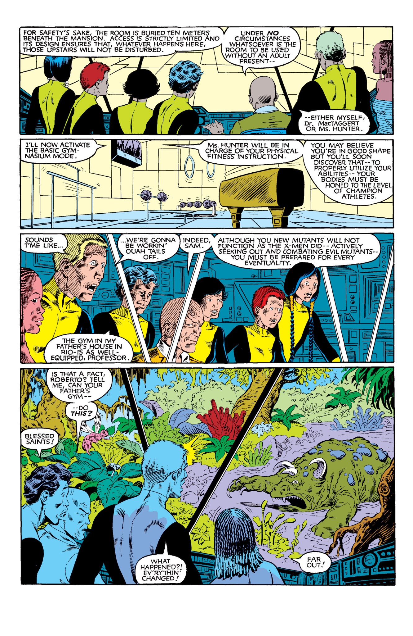 Read online New Mutants Classic comic -  Issue # TPB 1 - 62