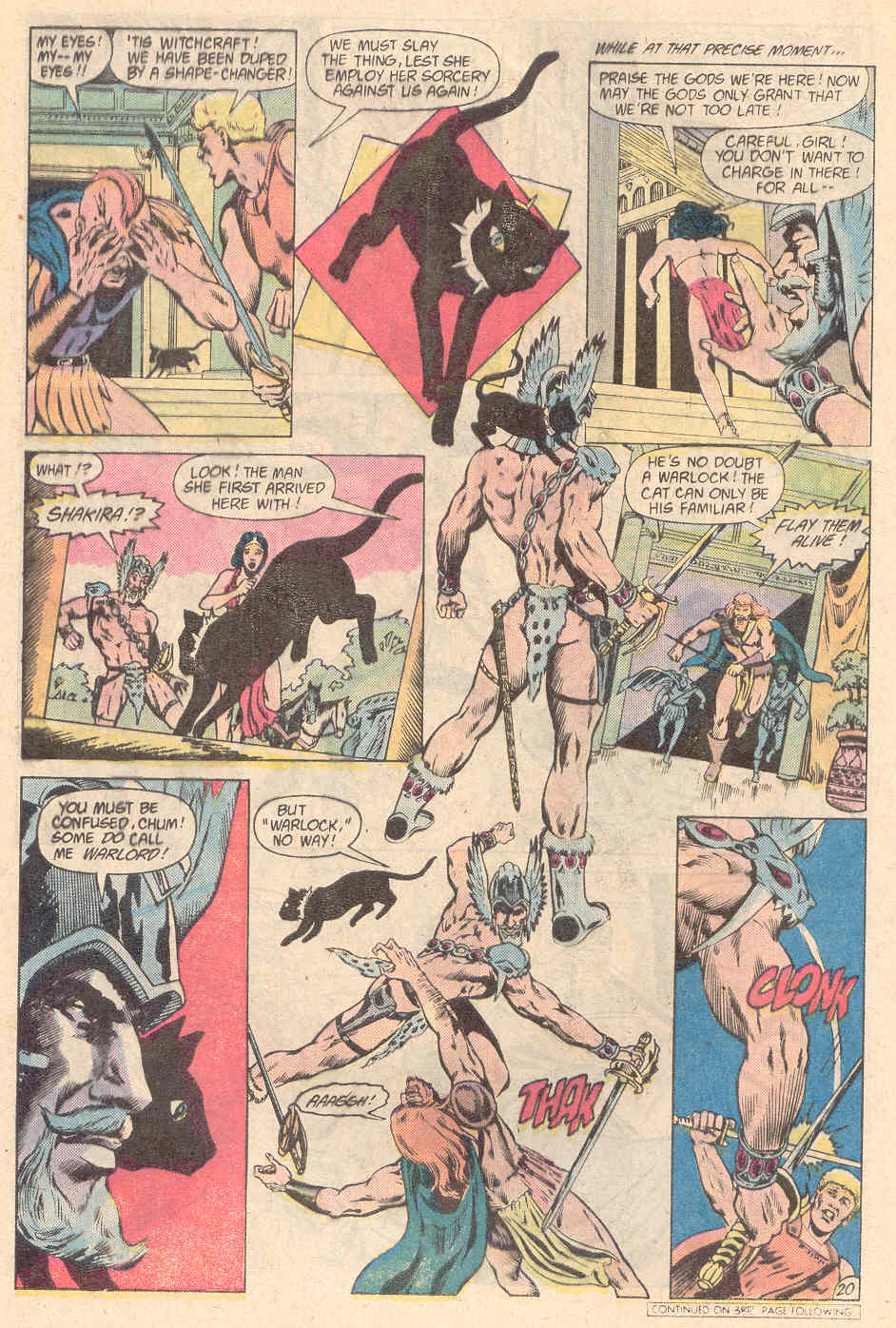Read online Warlord (1976) comic -  Issue #112 - 20