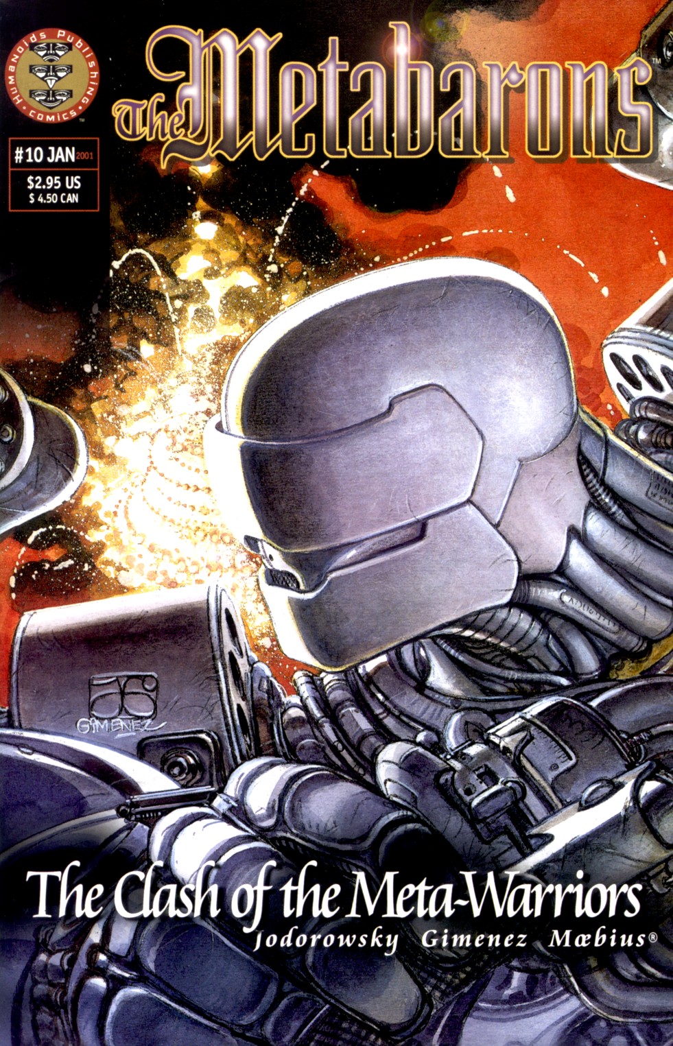 Read online The Metabarons comic -  Issue #10 - The Clash of Meta-Warriors - 1