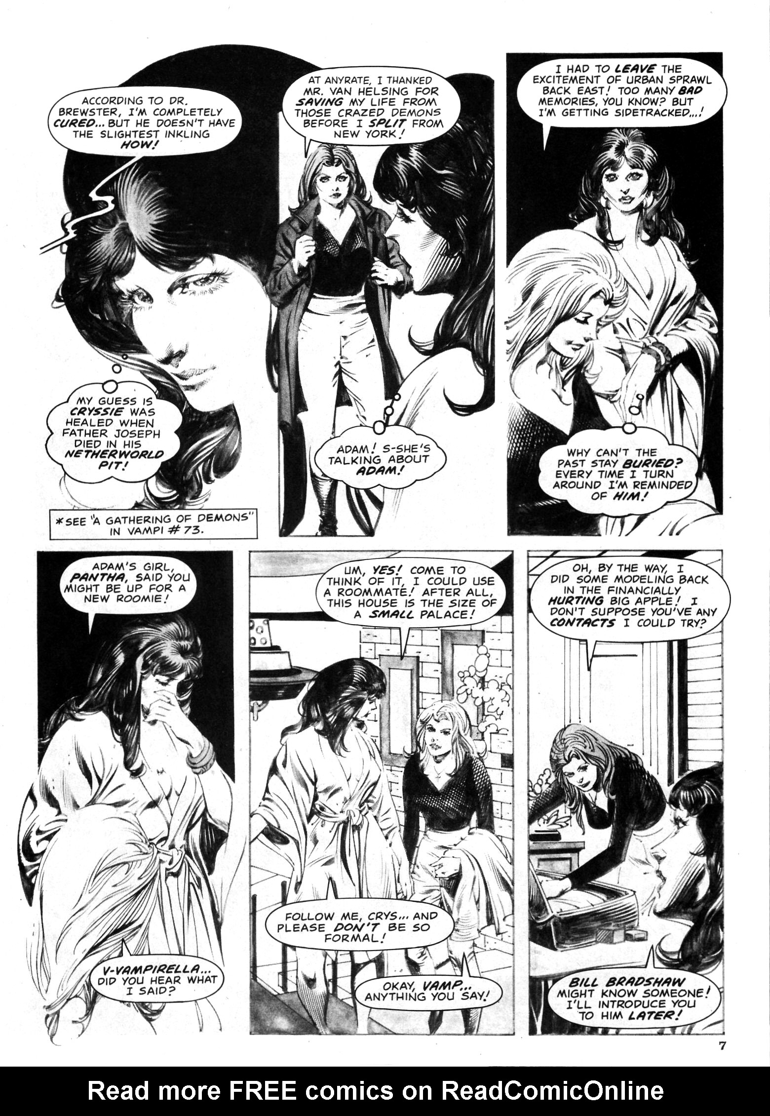Read online Vampirella (1969) comic -  Issue #92 - 7