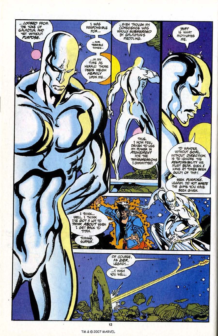 Read online Silver Surfer (1987) comic -  Issue # _Annual 7 - 14