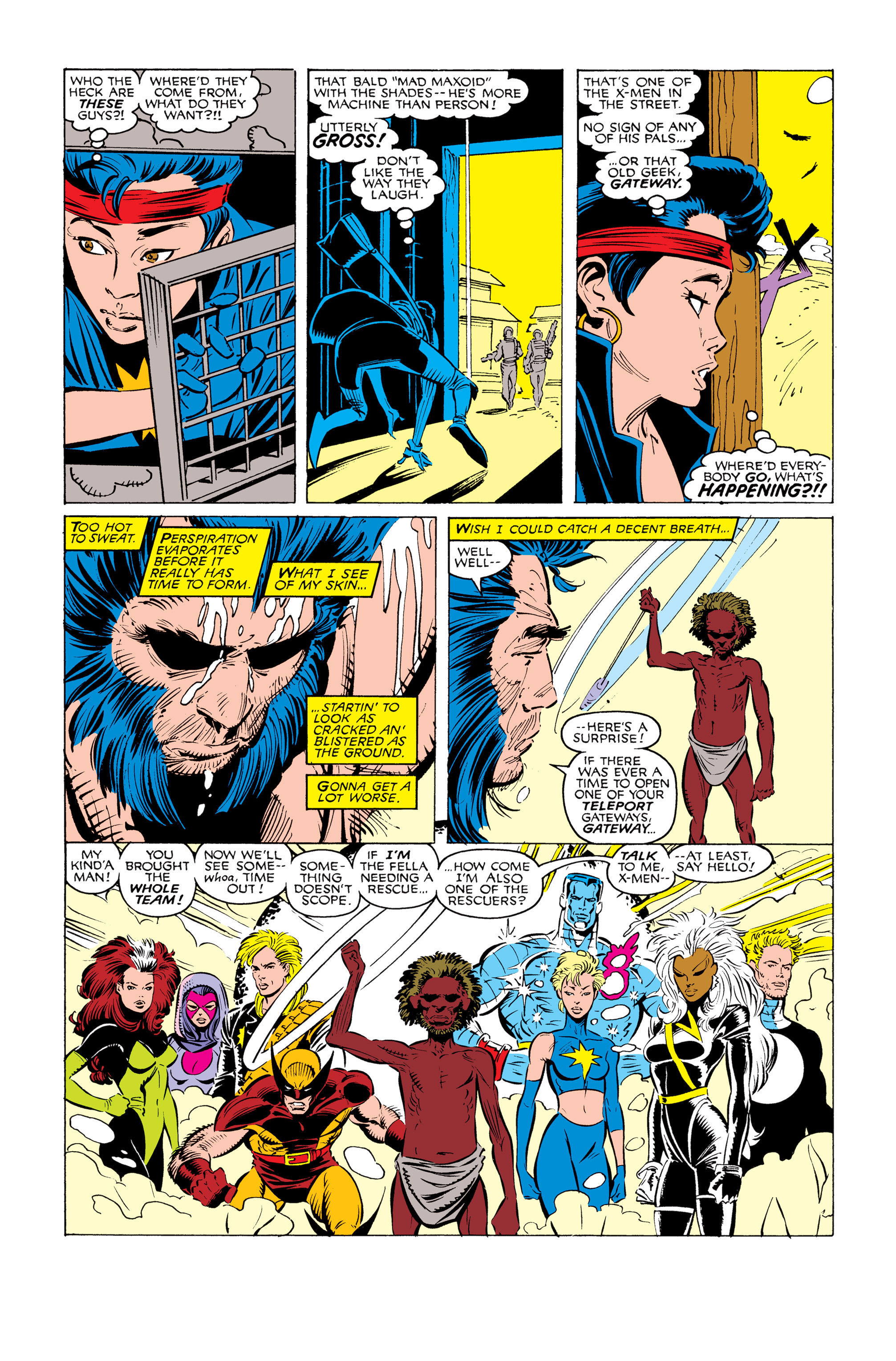 Read online Uncanny XMen (1963) comic Issue 251