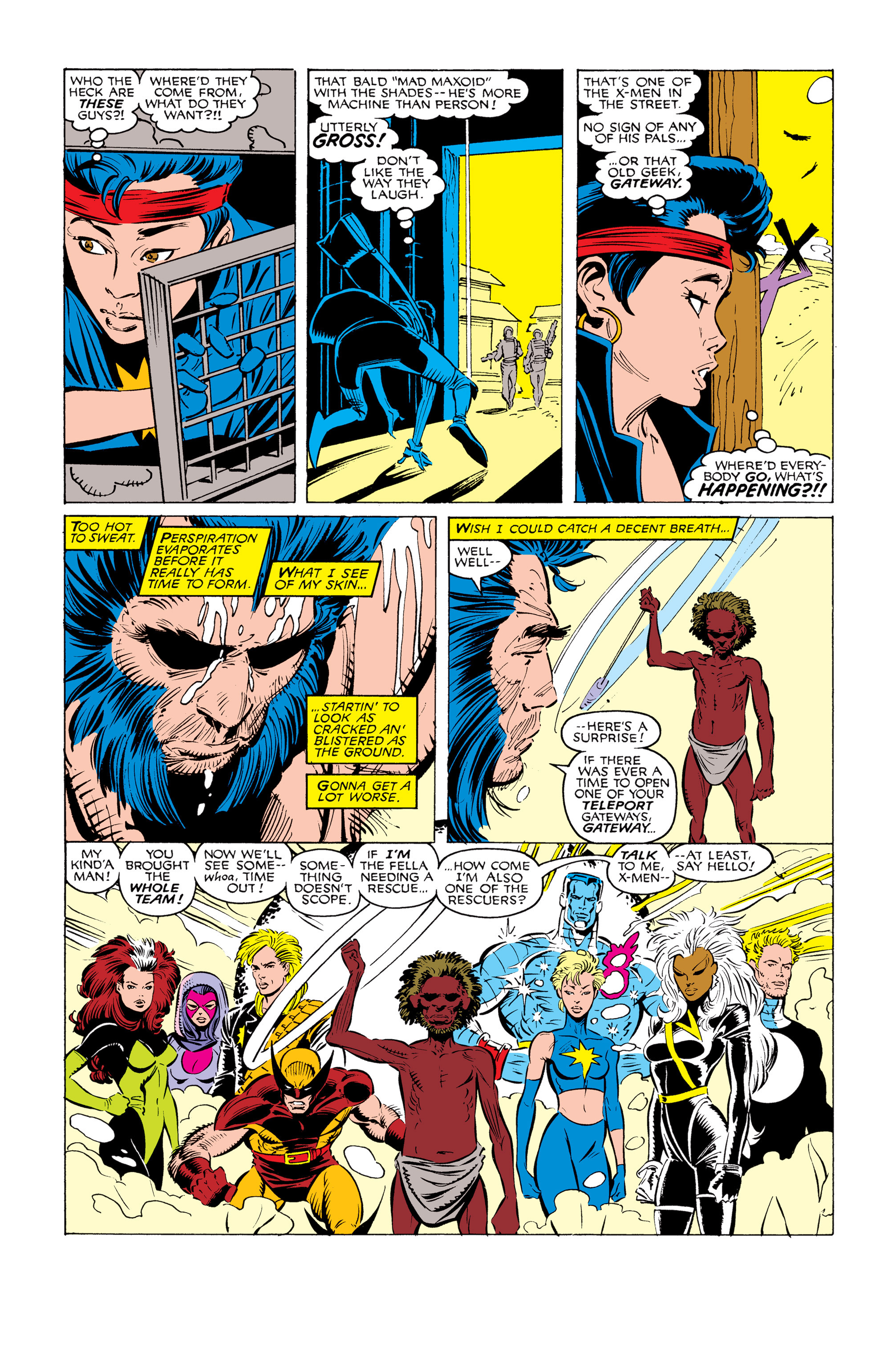 Read online Uncanny X-Men (1963) comic -  Issue #251 - 7