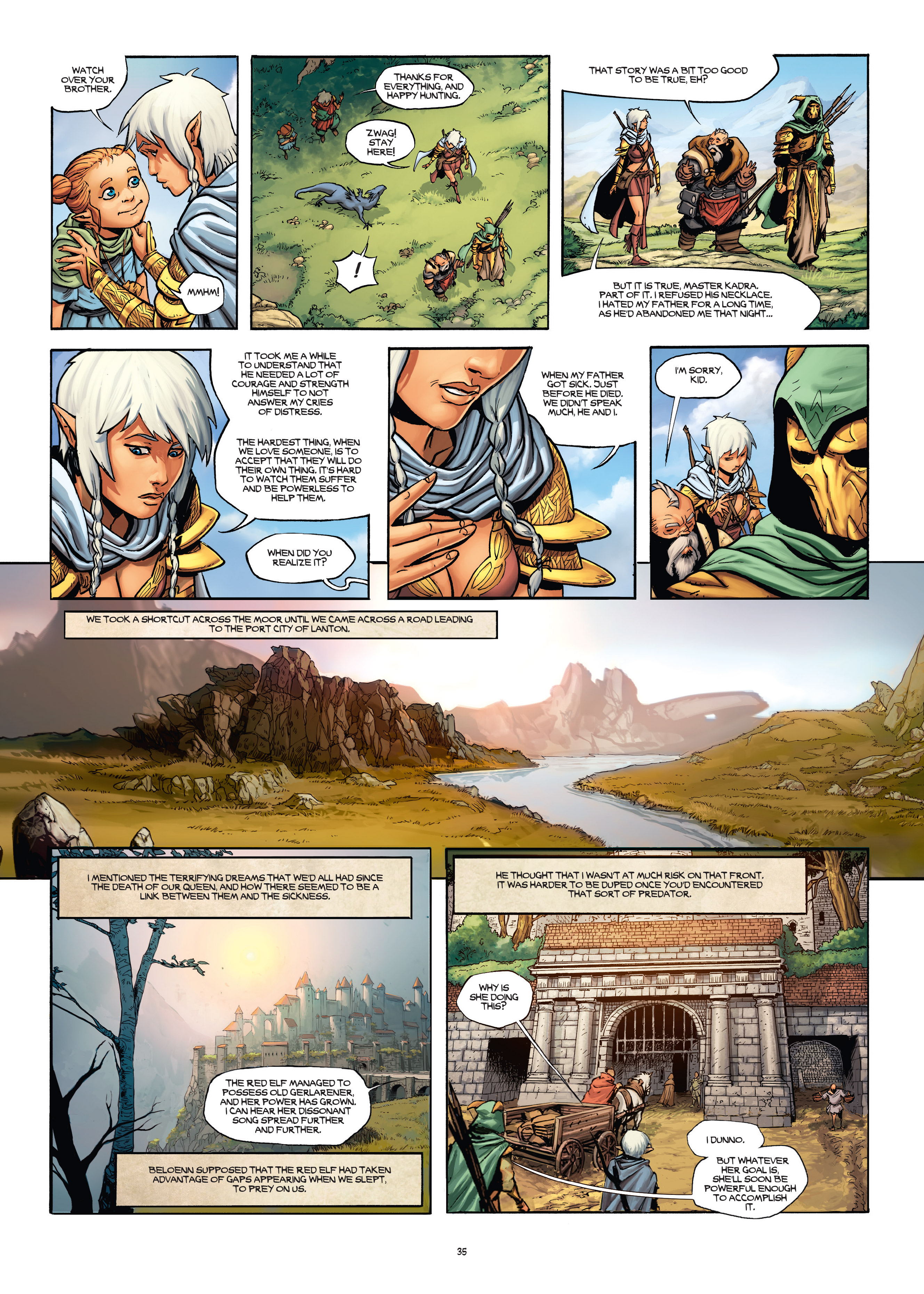 Read online Elves comic -  Issue #22 - 35