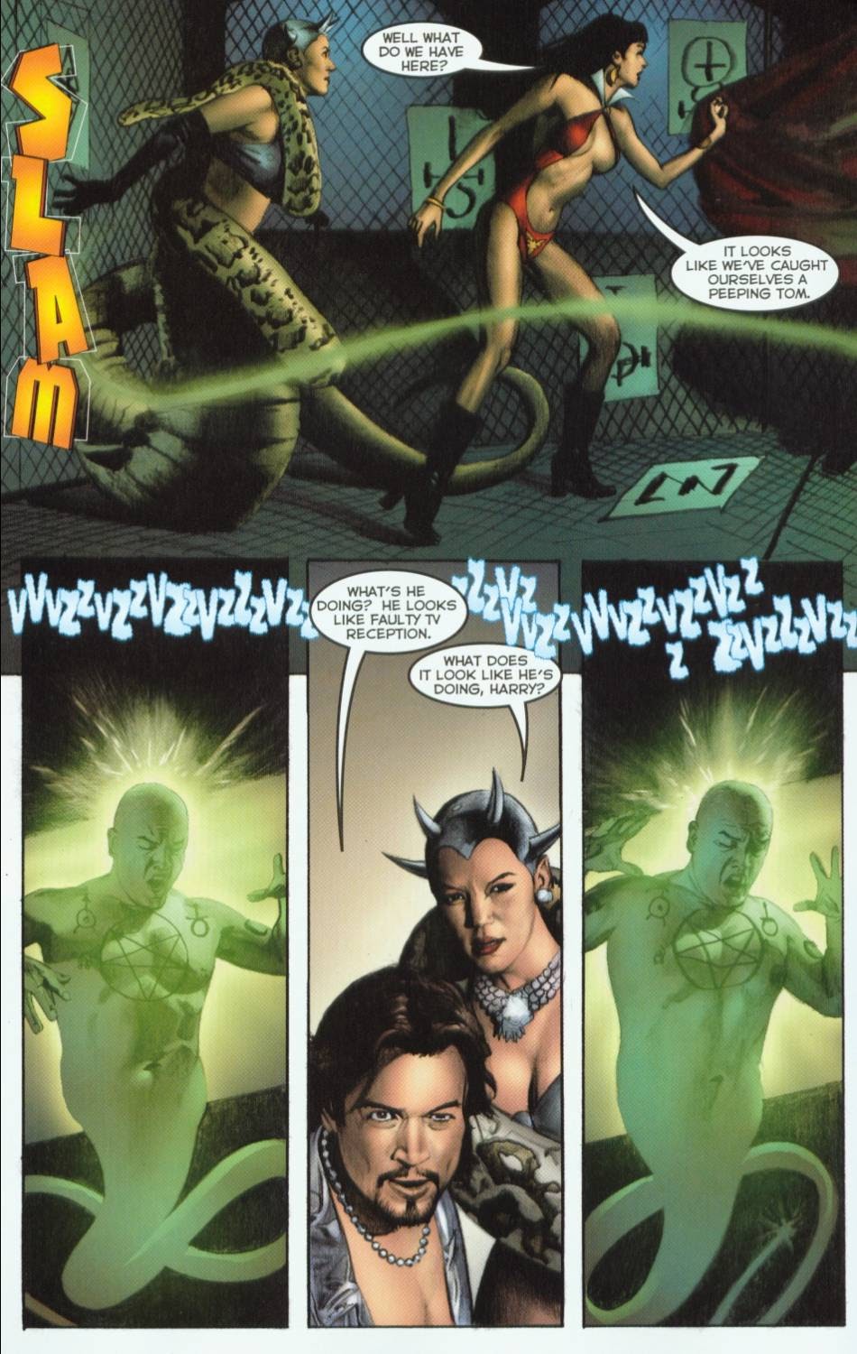 Read online Vampirella (2001) comic -  Issue #11 - 13